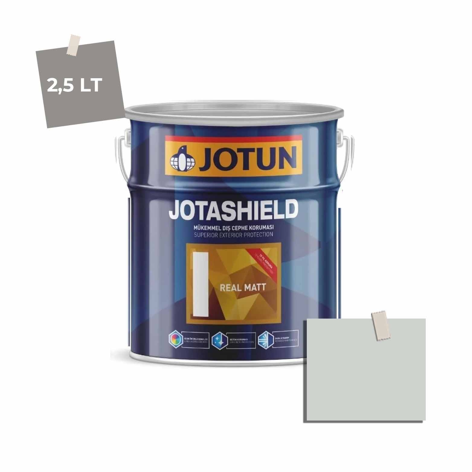 Jotun Jotashield Real Matt 2,25 Lt Refleks 7043 Ncs S1502-G