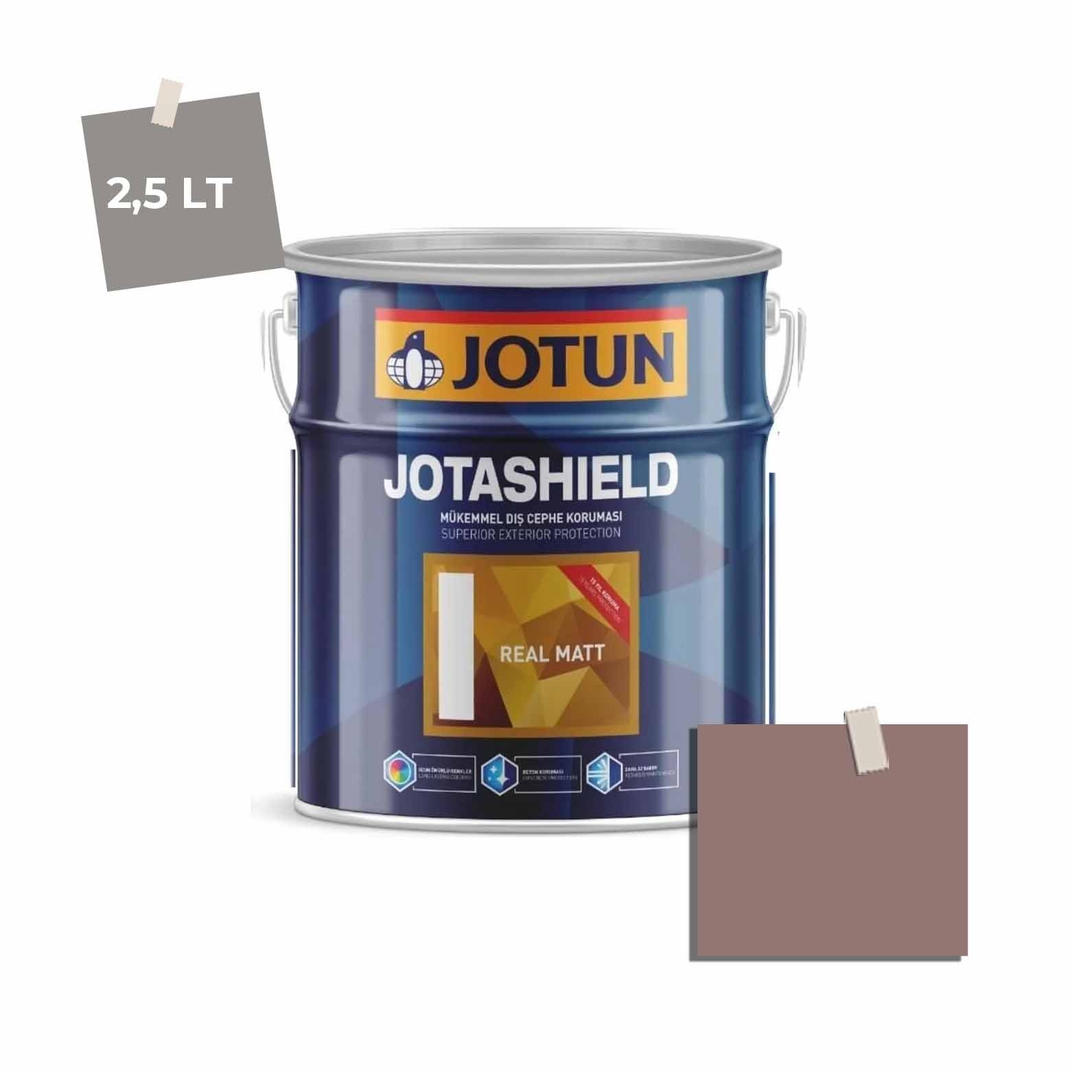 Jotun Jotashield Real Matt 2,25 Lt Russet 2096 Ncs 5114-Y89R