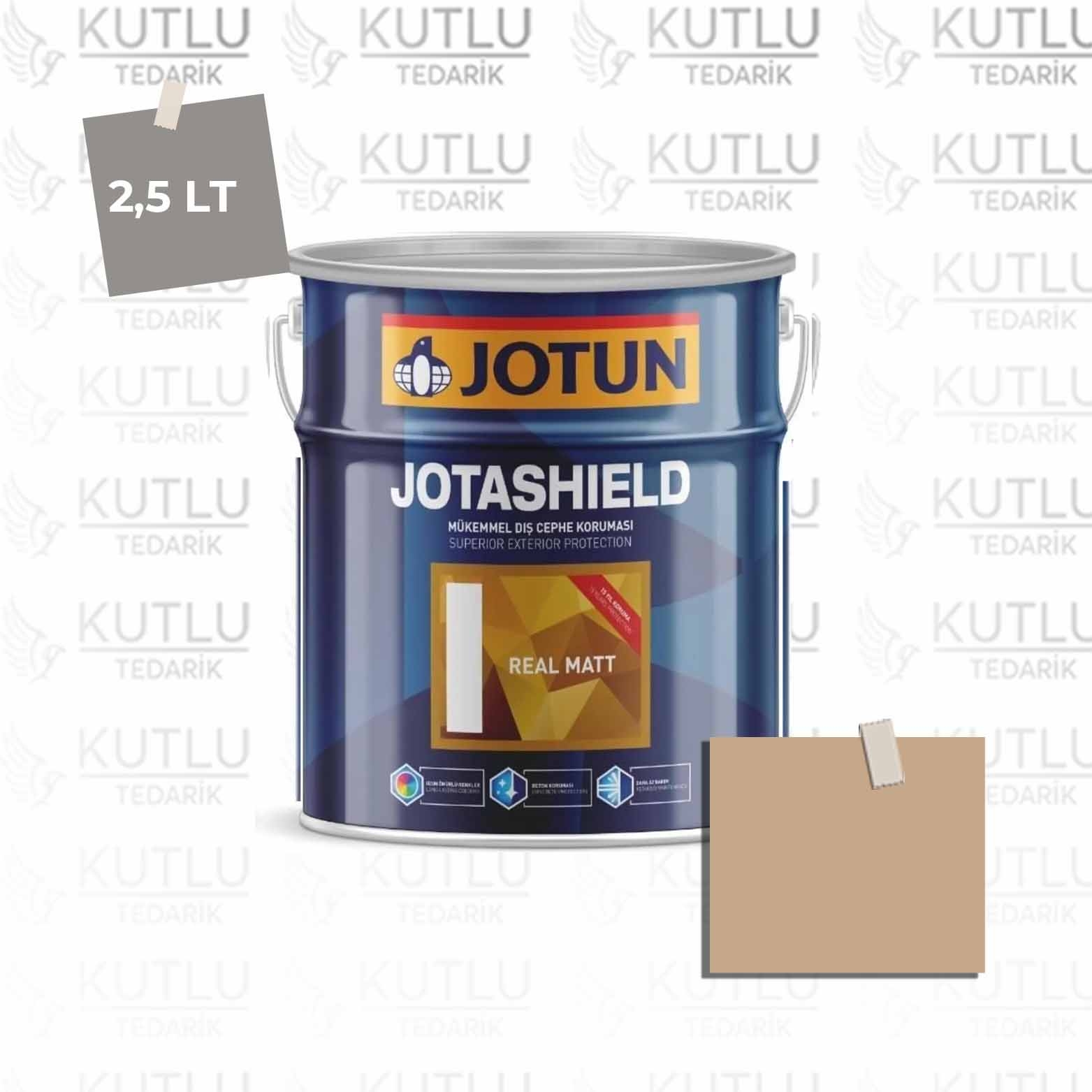 Jotun Jotashield Real Matt 2,25 Lt Sahara Sand 1132 Ncs 2915-Y29R