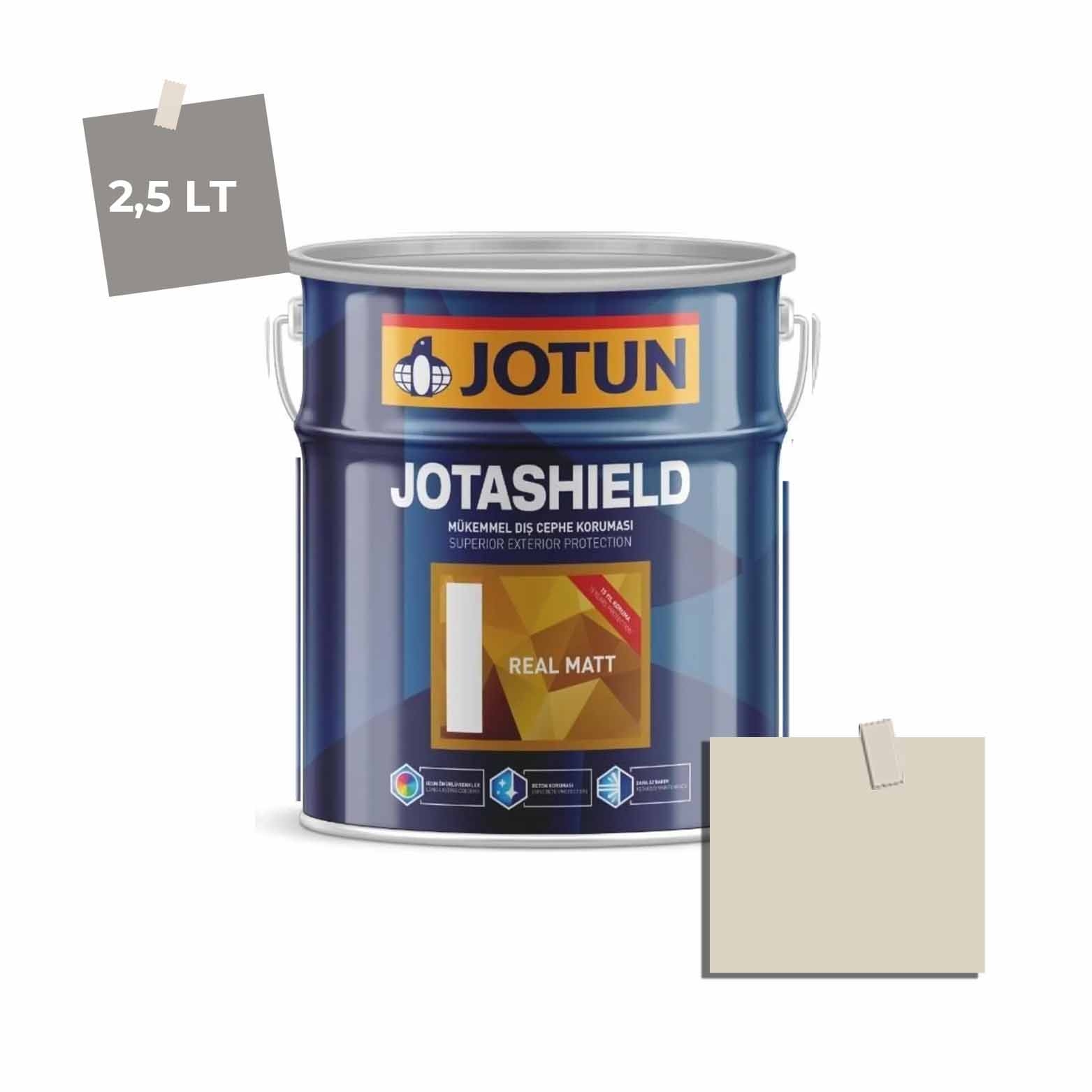 Jotun Jotashield Real Matt 2,25 Lt Sandy Coral 1135 Ncs 1405-Y43R