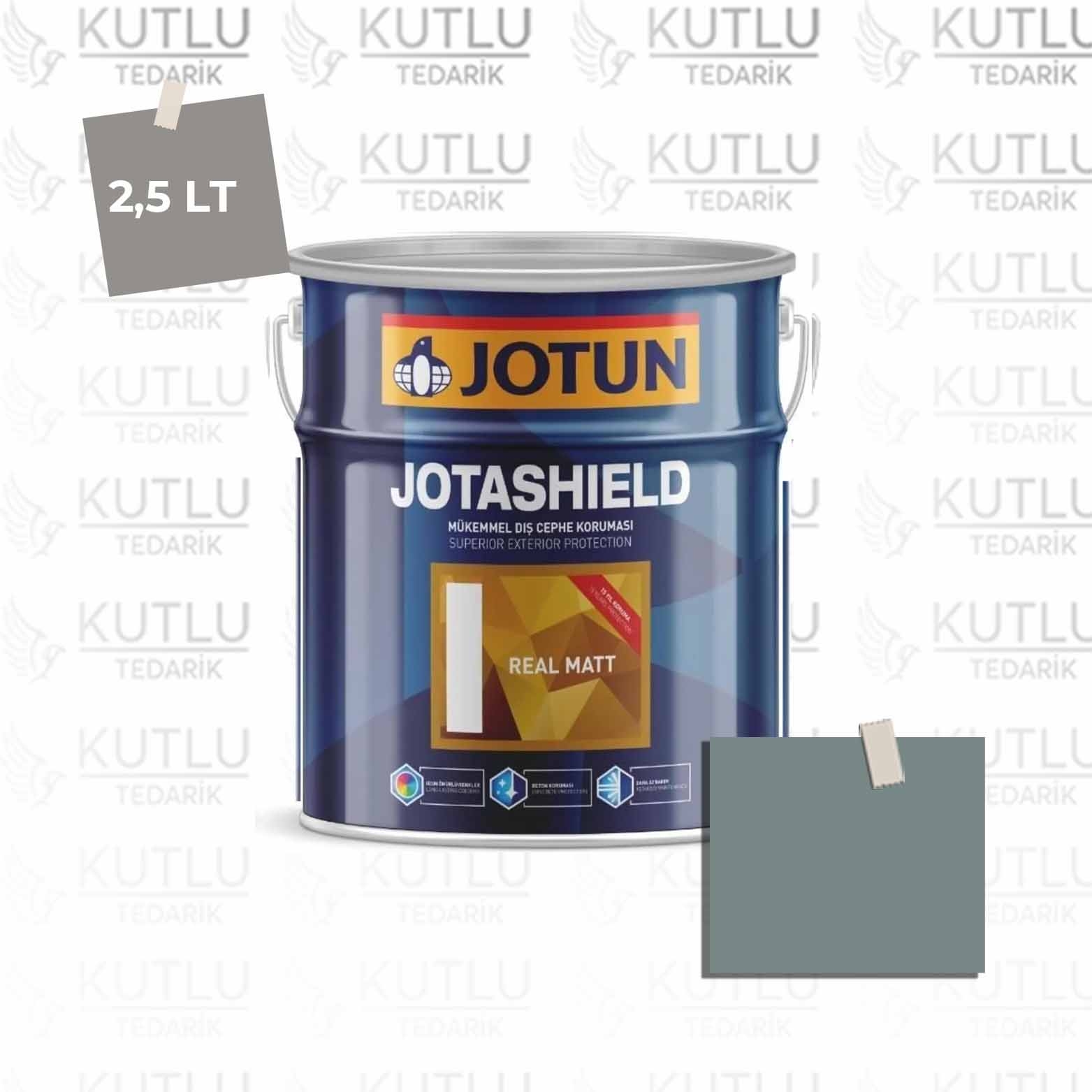 Jotun Jotashield Real Matt 2,25 Lt Serene Green 6100 Ncs S5010-B50G