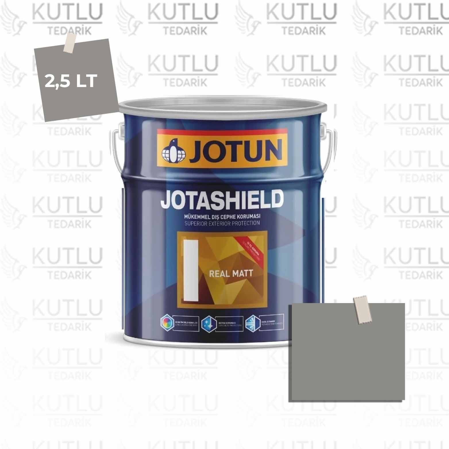 Jotun Jotashield Real Matt 2,25 Lt Shine Grey 8111 Ncs S4005-G80Y