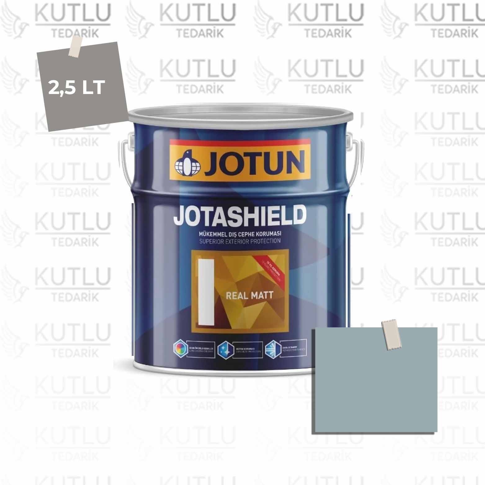 Jotun Jotashield Real Matt 2,25 Lt Skyggespill 5155 Ncs S3010-B