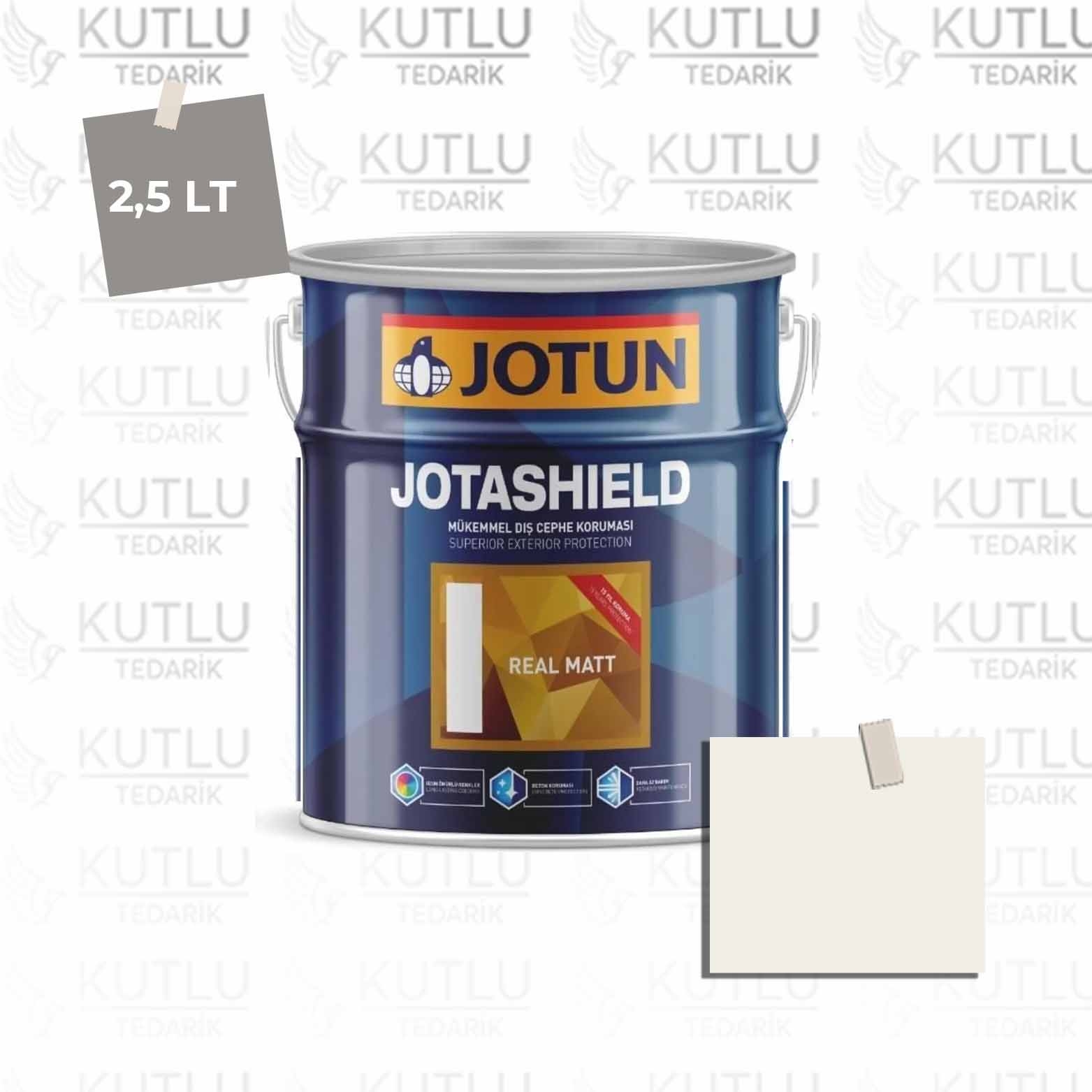 Jotun Jotashield Real Matt 2,25 Lt Soyamilk 1105 Ncs 0502-Y08R