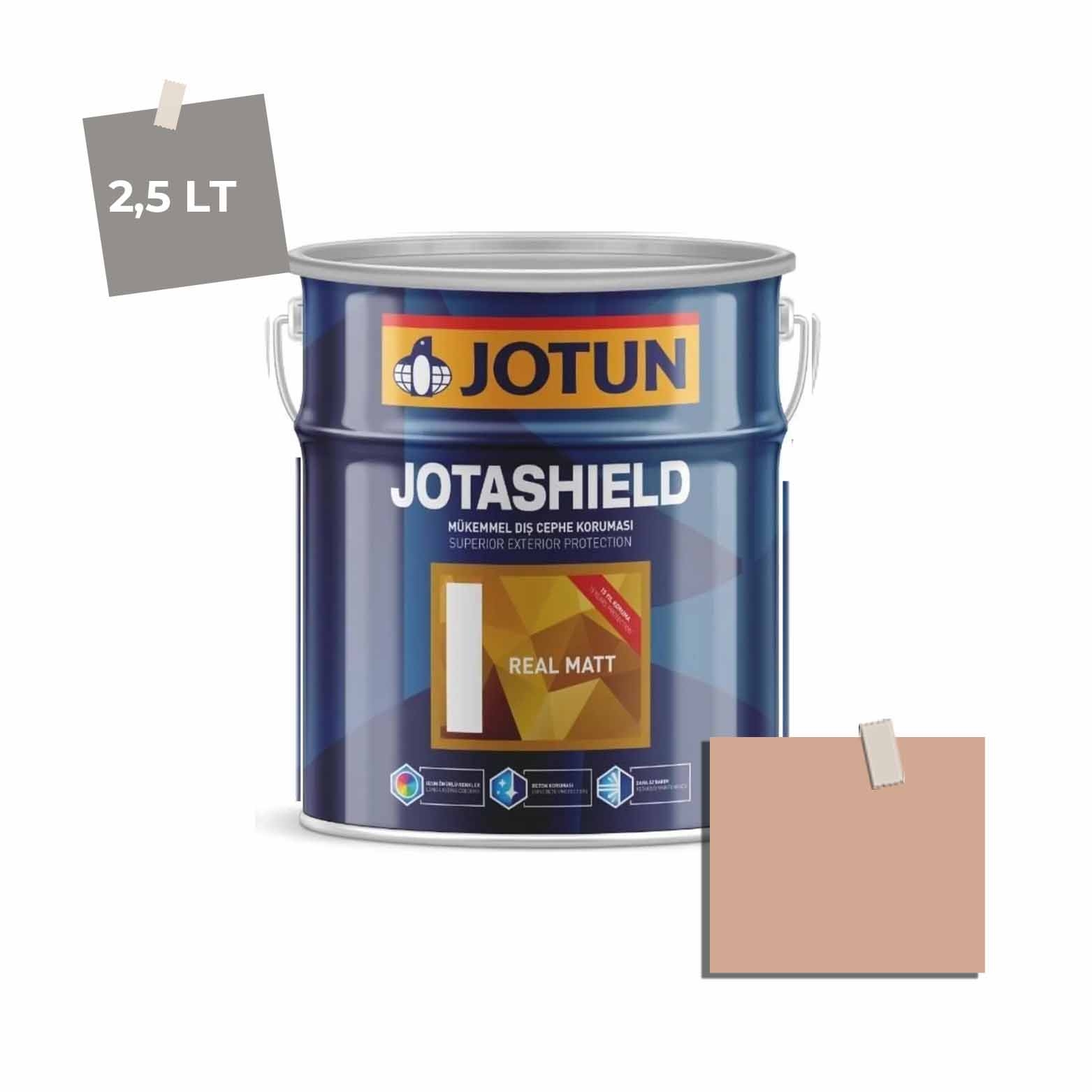 Jotun Jotashield Real Matt 2,25 Lt Tuscany 2225 Ncs S2020-Y60R