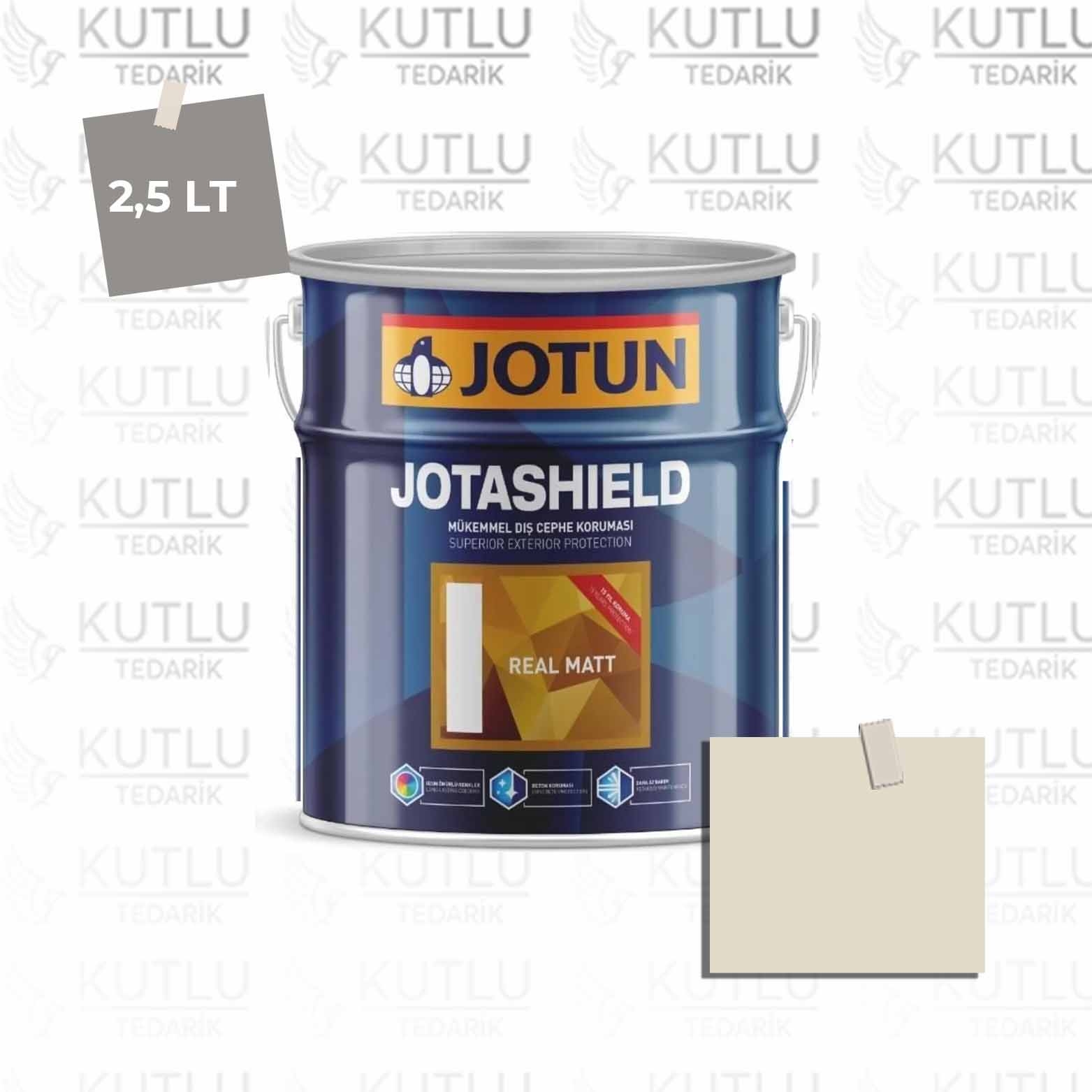 Jotun Jotashield Real Matt 2,25 Lt White Sand 1235 Ncs 1204-Y26R