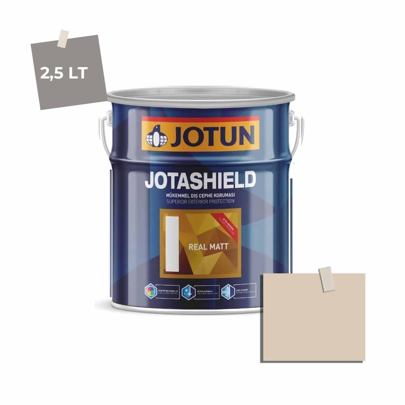 Jotun Jotashield Real Matt 2,25 Lt Wood Smoke 0568 Ncs 1607-Y41R