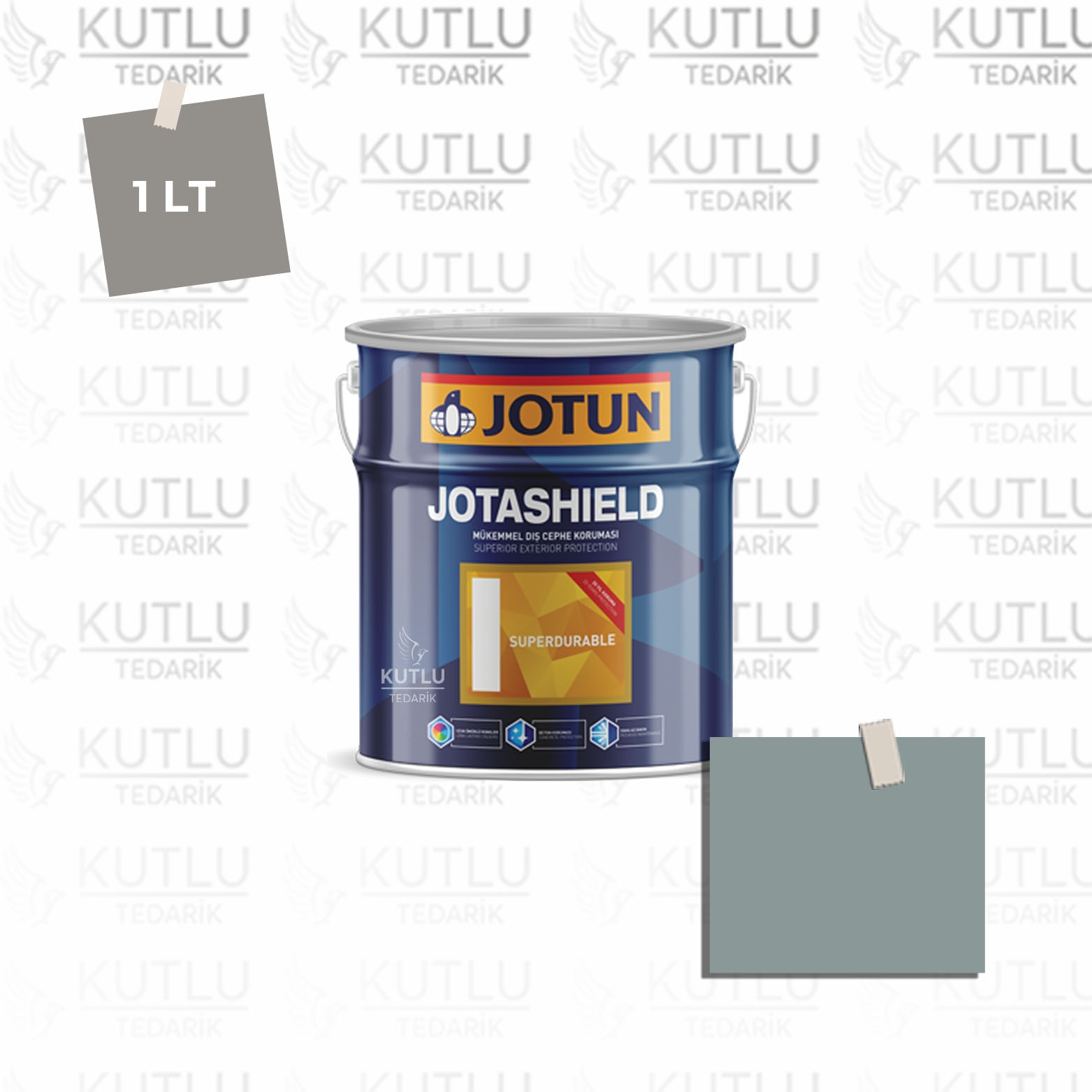 Jotun Jotashield Superdurable 1 Lt Athenian Blue 6128 Ncs S4010-B50G