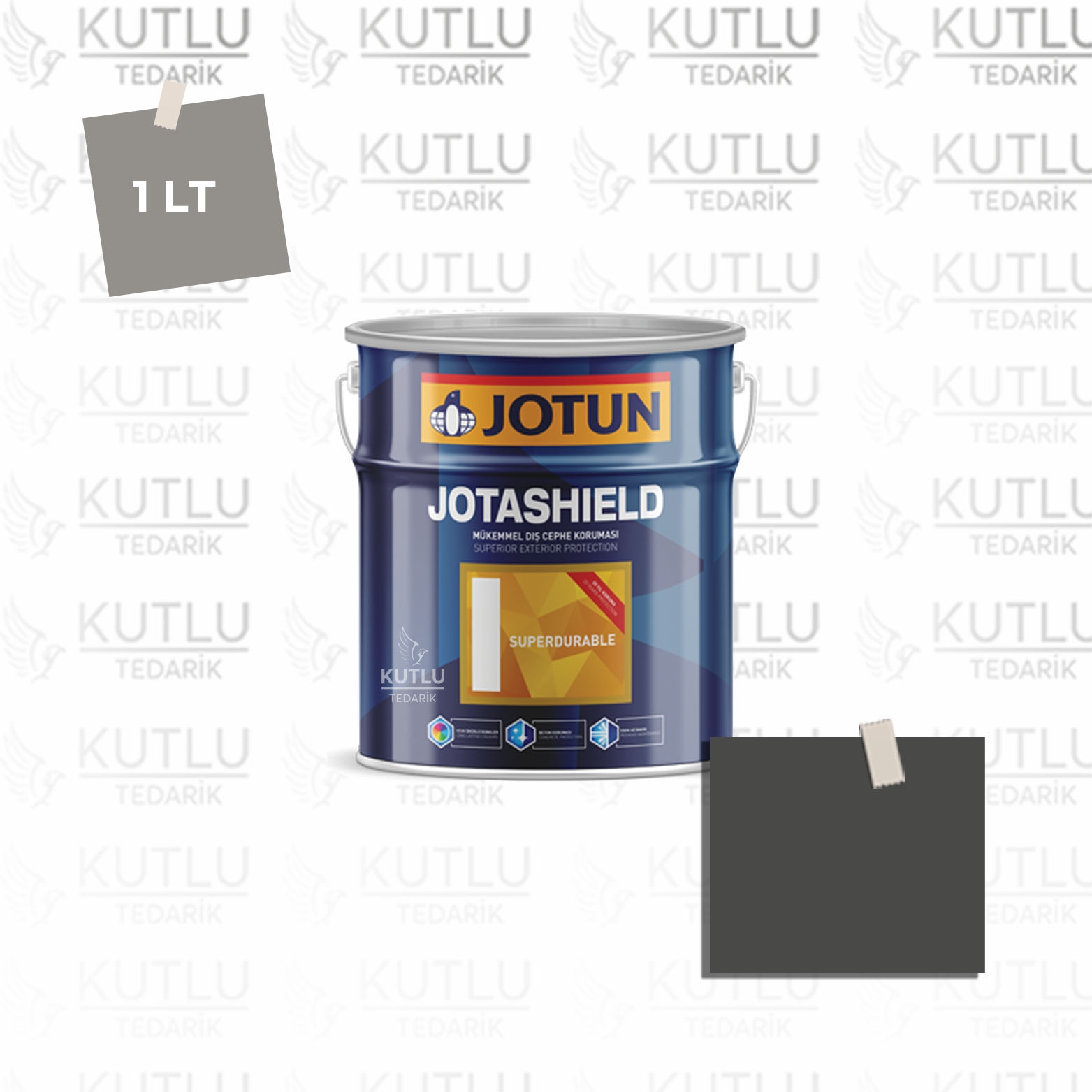 Jotun Jotashield Superdurable 1 Lt Blackened Black 9938 Ncs S8500-N