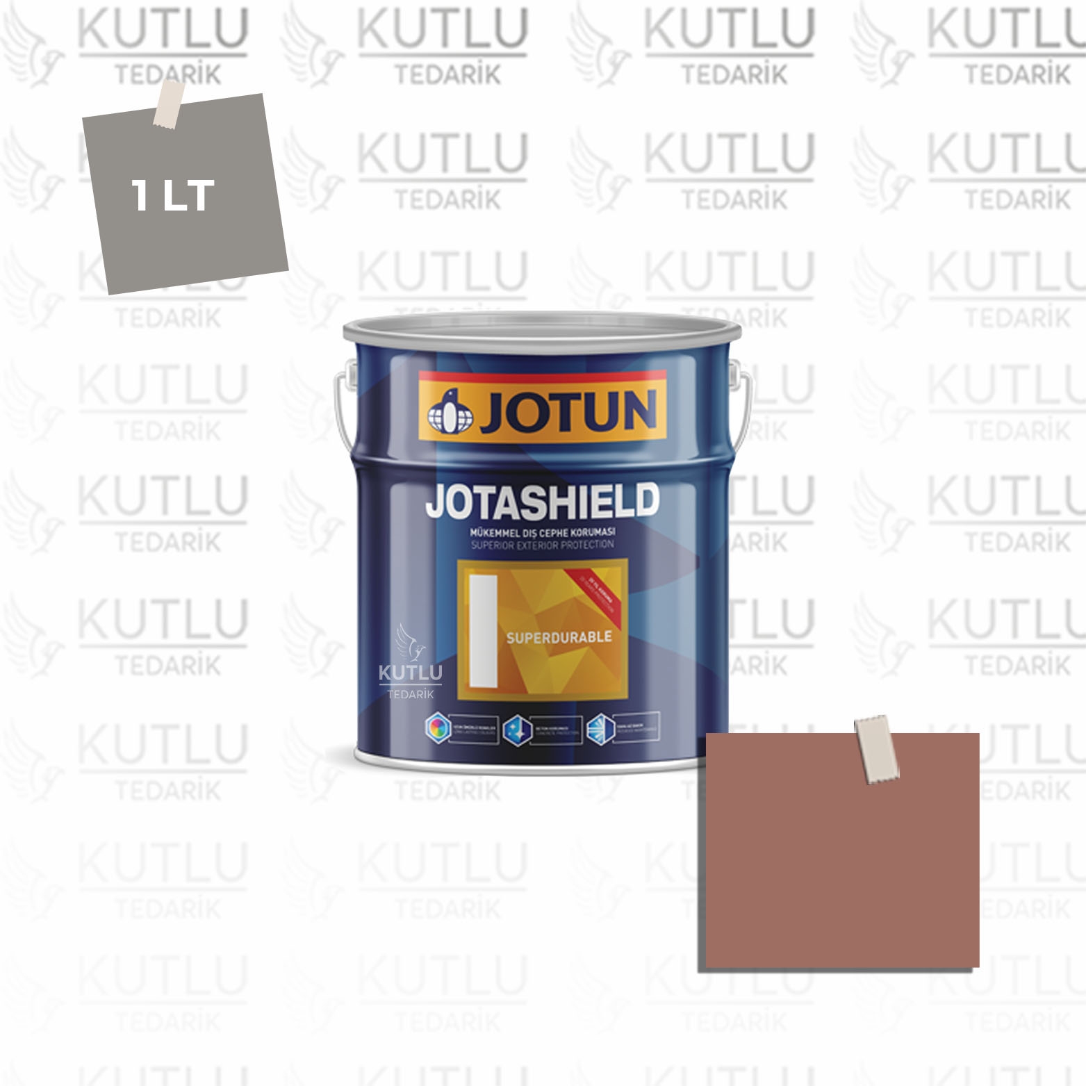 Jotun Jotashield Superdurable 1 Lt Burned Terracotta 2111 Ncs 4427-Y76R