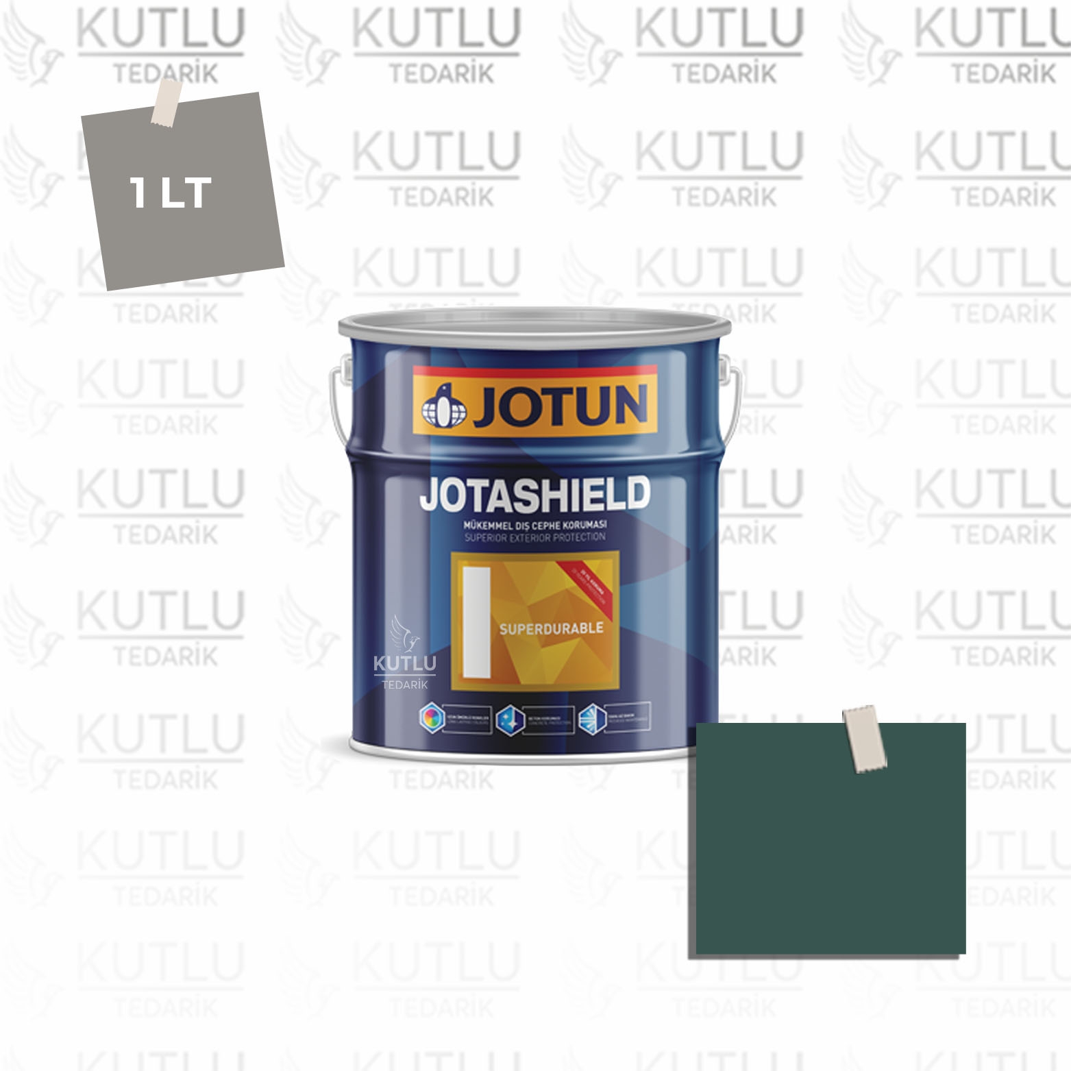 Jotun Jotashield Superdurable 1 Lt Classic Green 6243 Ncs S7020-B70G