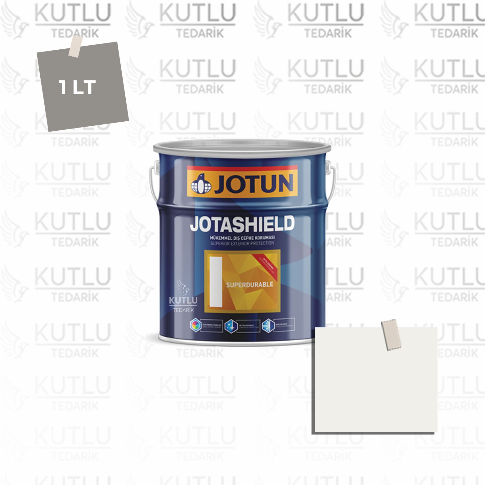 Jotun Jotashield Superdurable 1 Lt Classic White 9918 Ncs S0500-N