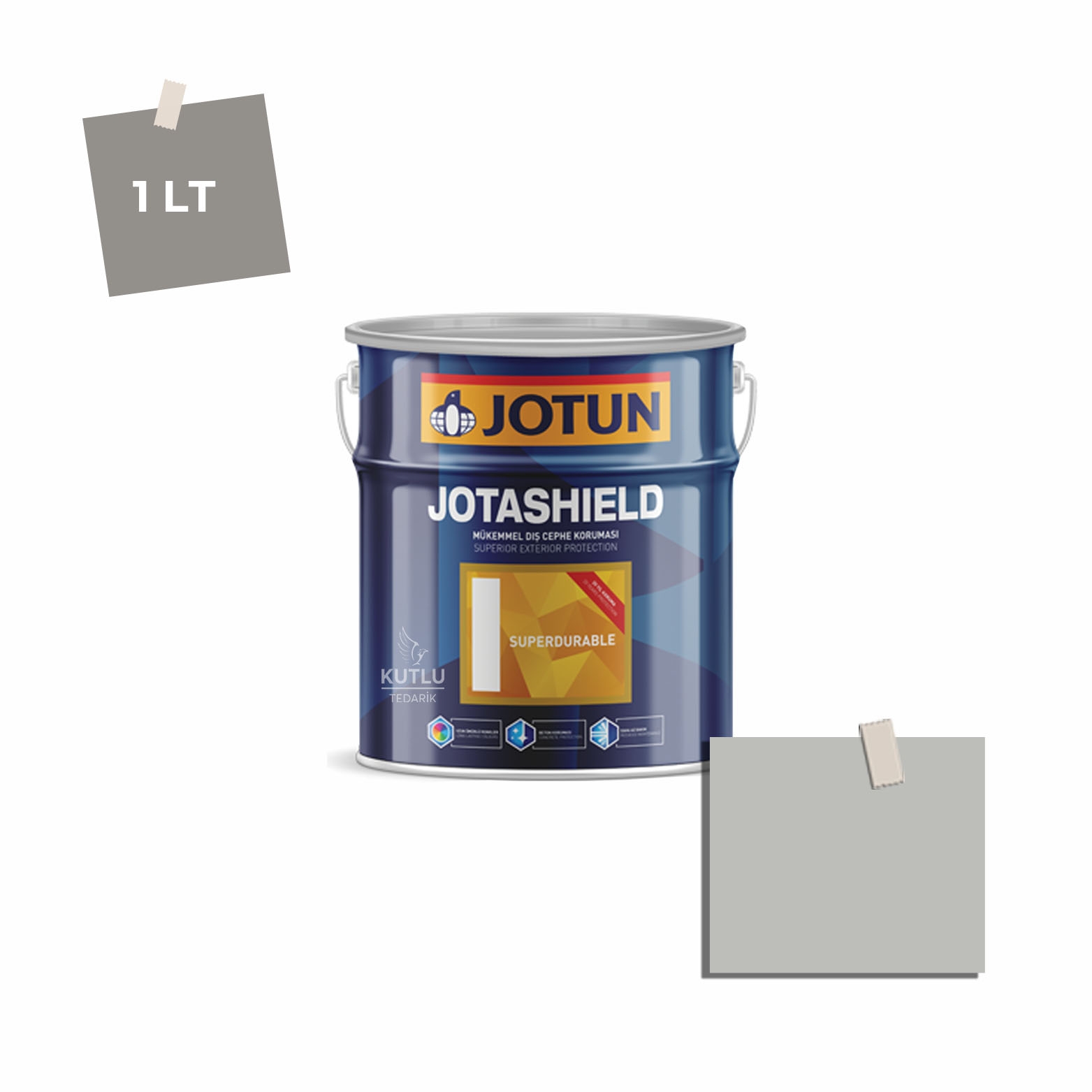 Jotun Jotashield Superdurable 1 Lt Platinum 9911 Ncs S2500-N