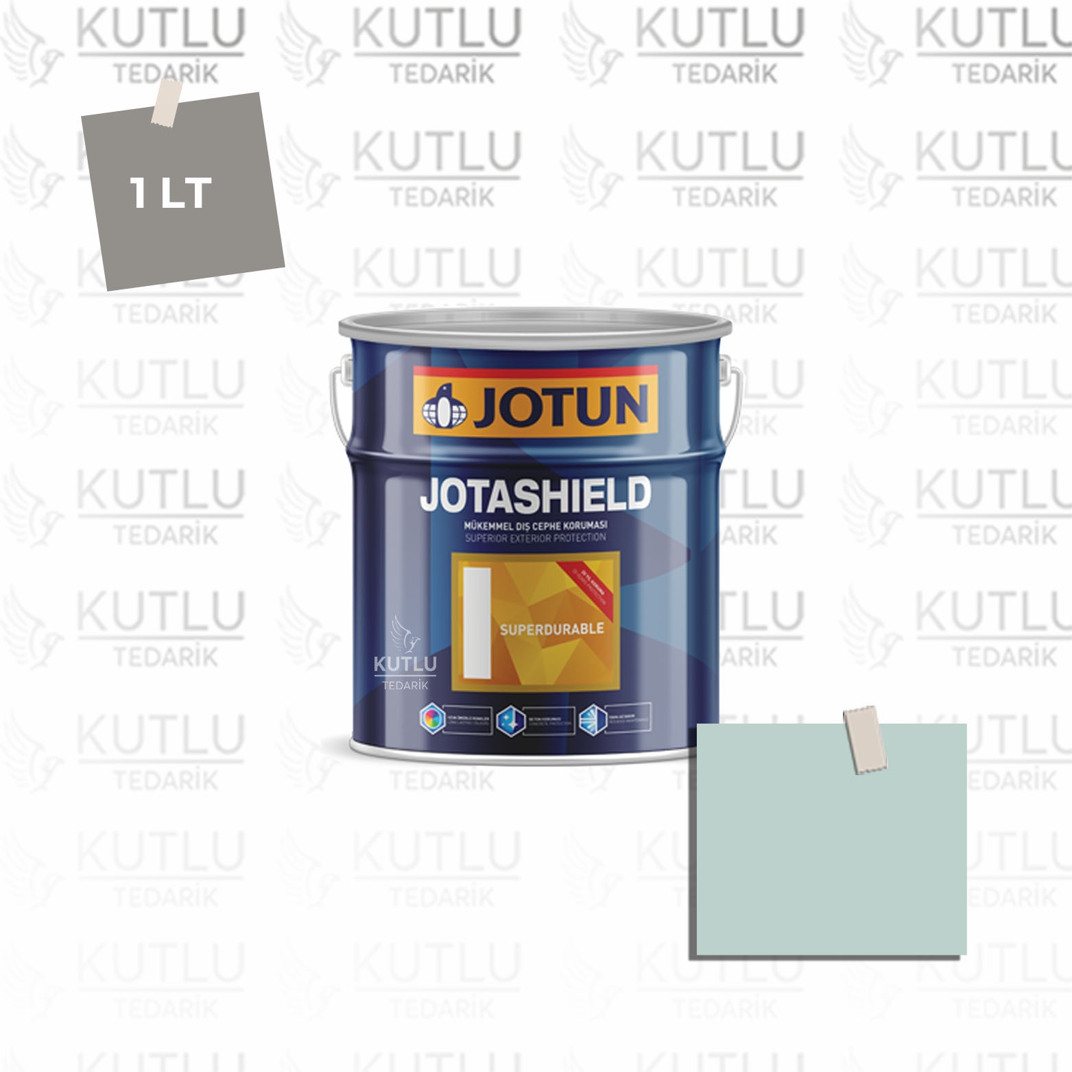 Jotun Jotashield Superdurable 1 Lt Sea Mist 6253 Ncs S1510-B50G