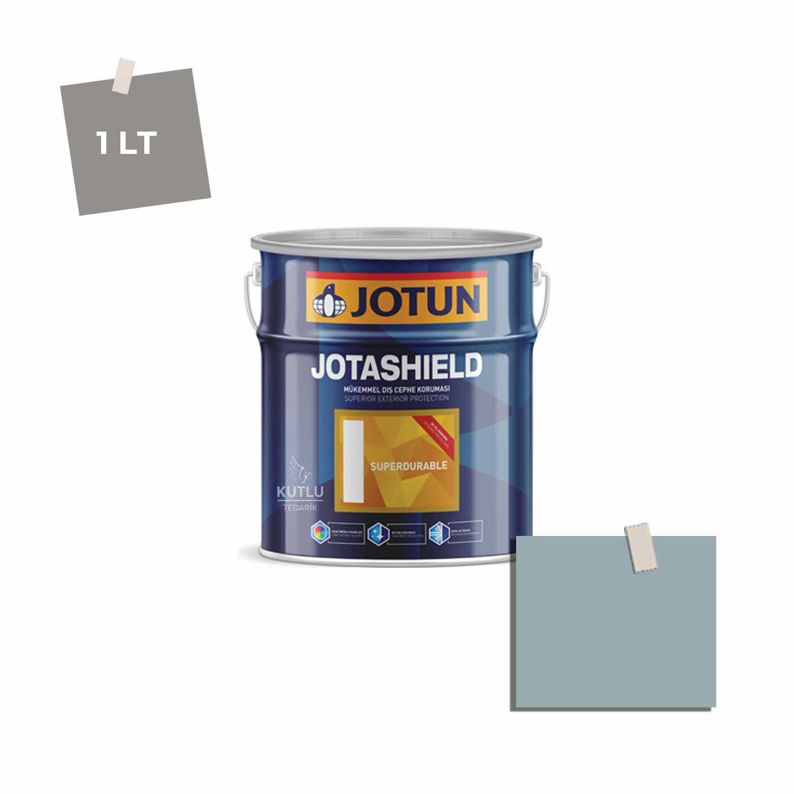 Jotun Jotashield Superdurable 1 Lt Skyggespill 5155 Ncs S3010-B