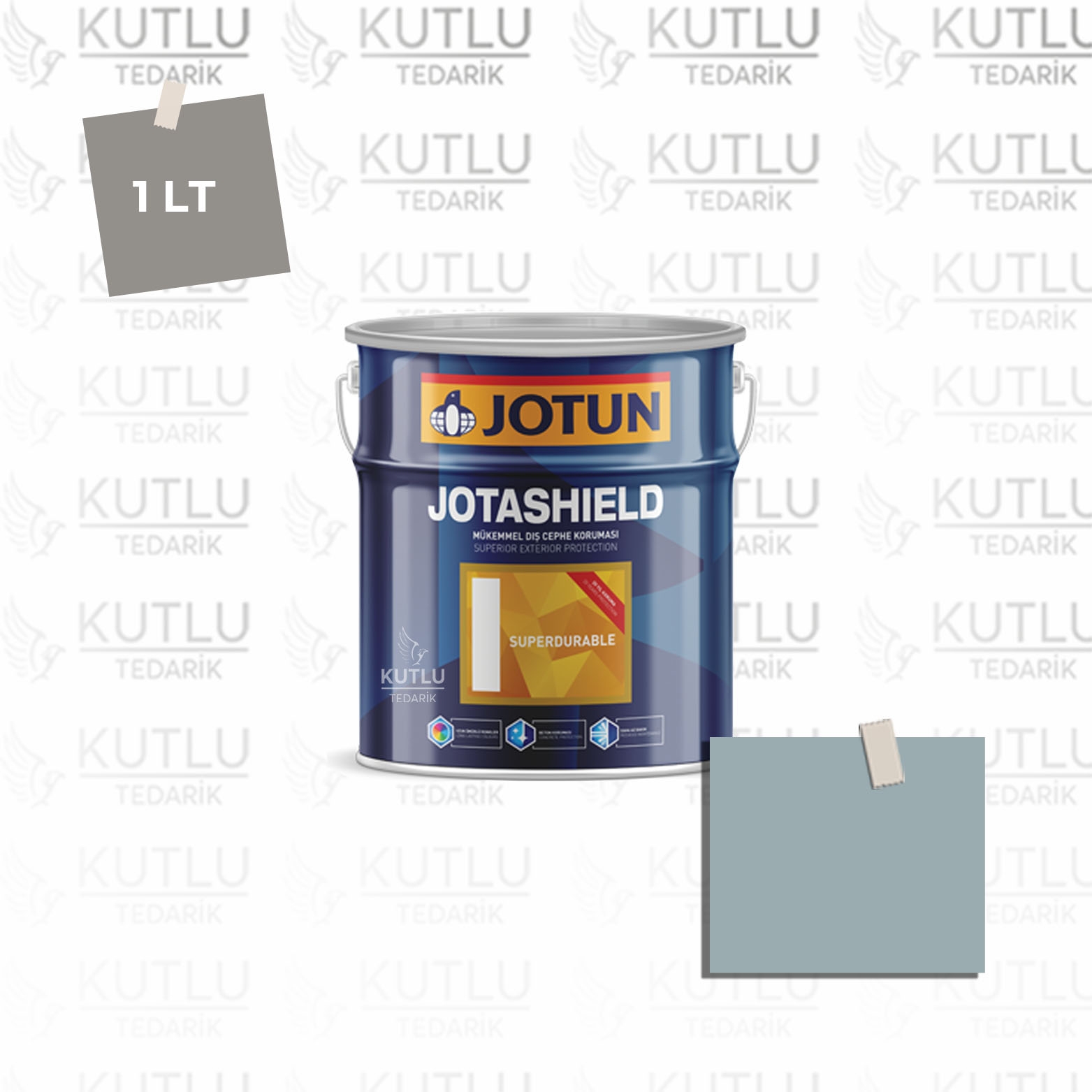 Jotun Jotashield Superdurable 1 Lt Skyggespill 5155 Ncs S3010-B