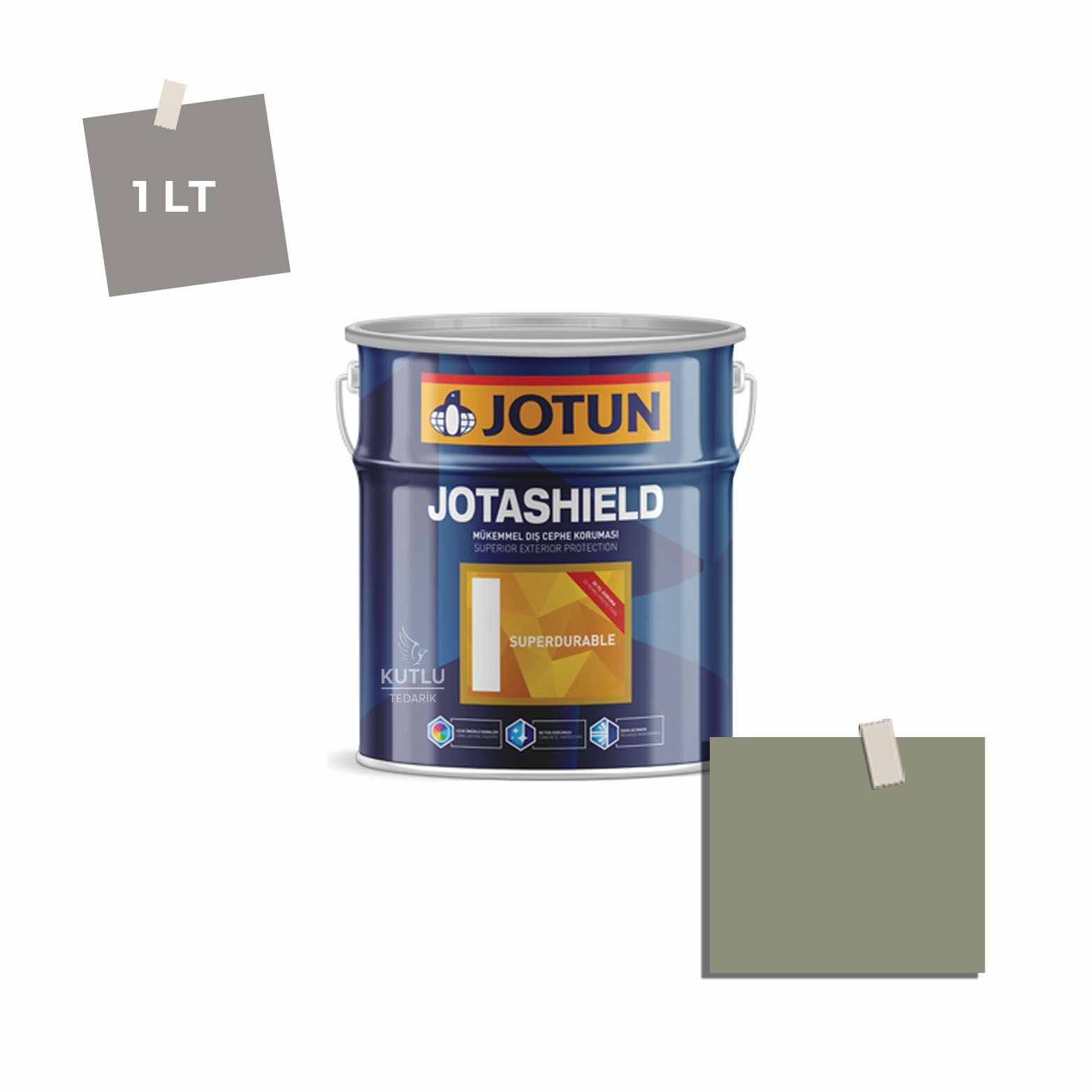 Jotun Jotashield Superdurable 1 Lt Soft Green 8079 Ncs 4314-G50Y