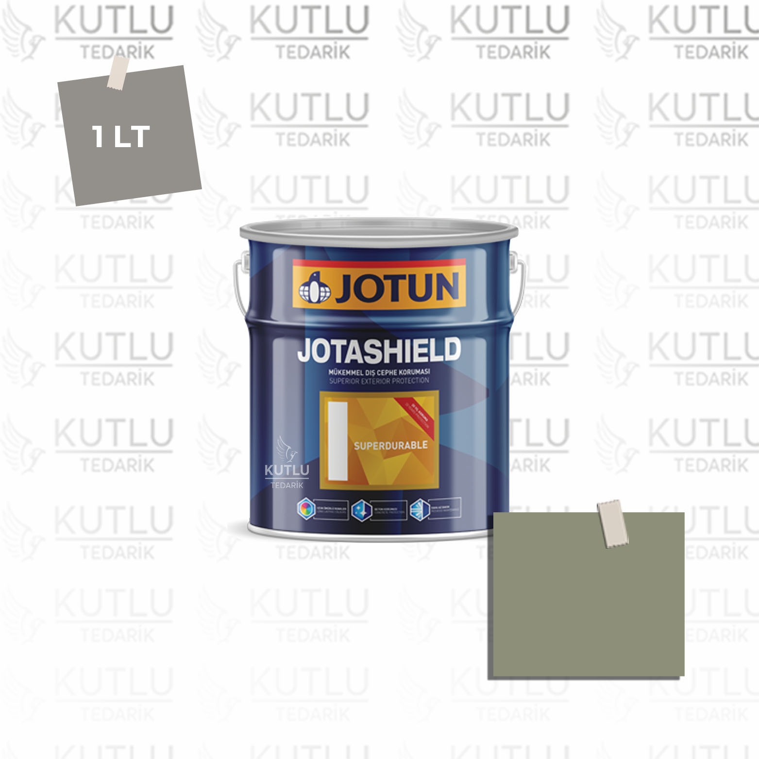 Jotun Jotashield Superdurable 1 Lt Soft Green 8079 Ncs 4314-G50Y