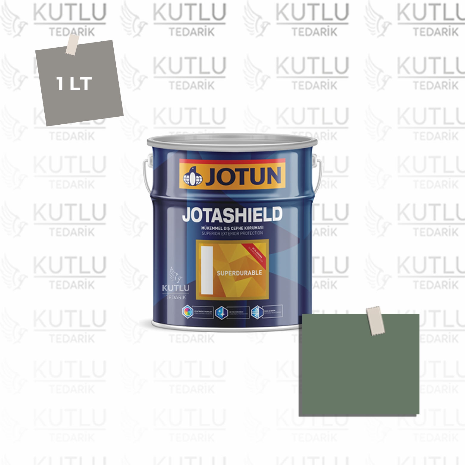 Jotun Jotashield Superdurable 1 Lt Spruce 7041 Ncs 5615-G13Y