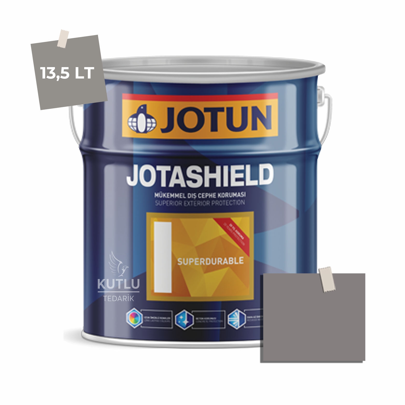 Jotun Jotashield Superdurable 13,5 Lt Black Pearl 3022 Ncs S5502-R