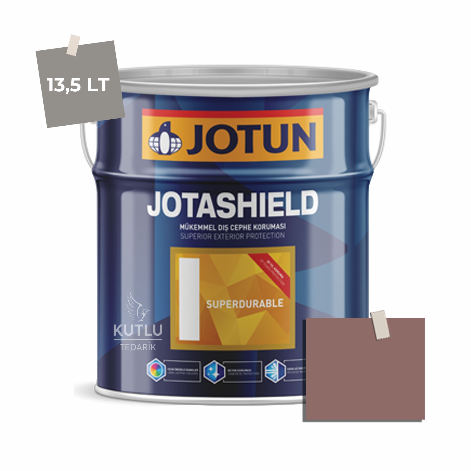 Jotun Jotashield Superdurable 13,5 Lt Brown Script 2630 Ncs S5020-Y90R