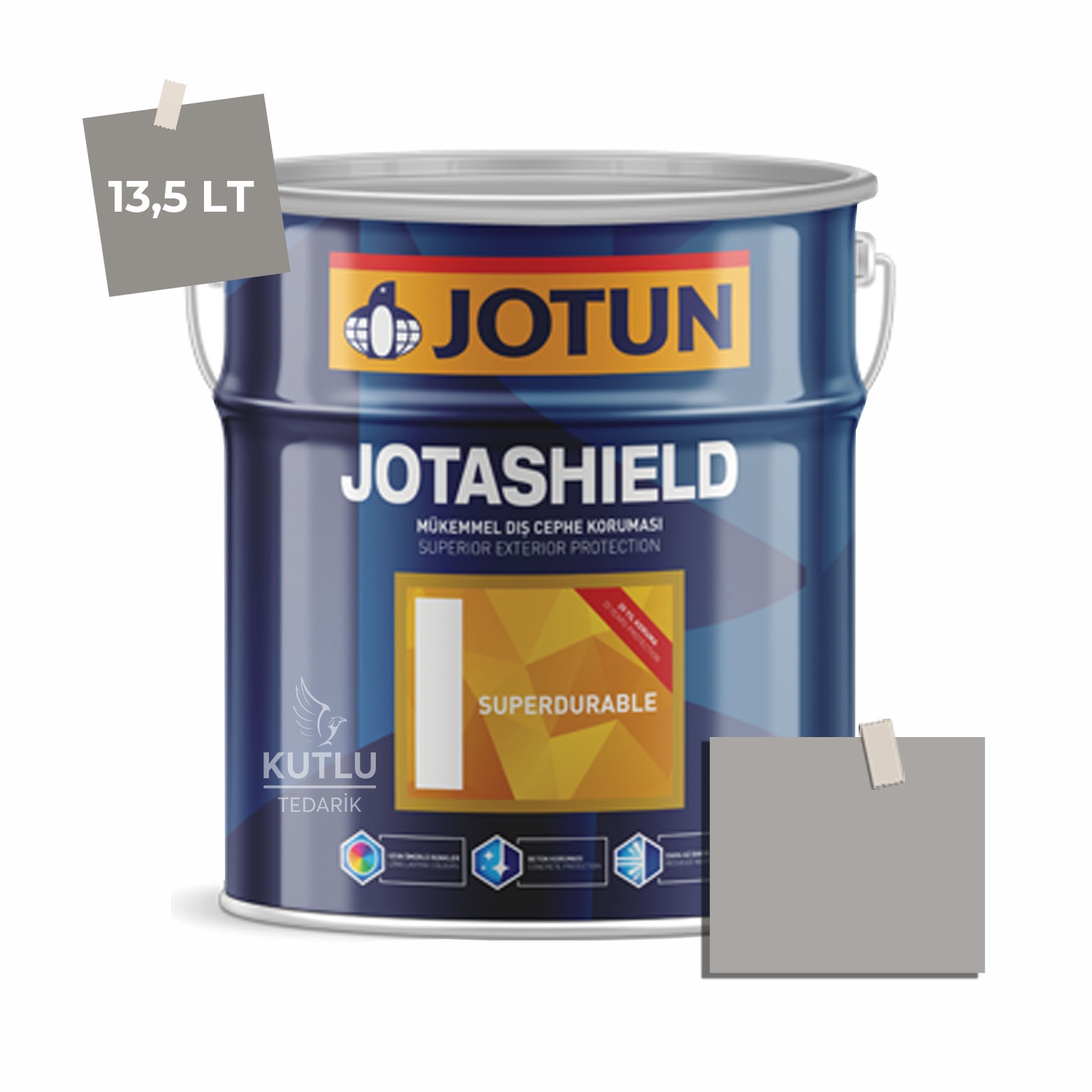 Jotun Jotashield Superdurable 13,5 Lt Brushed Granite 3230 Ncs S3502-R