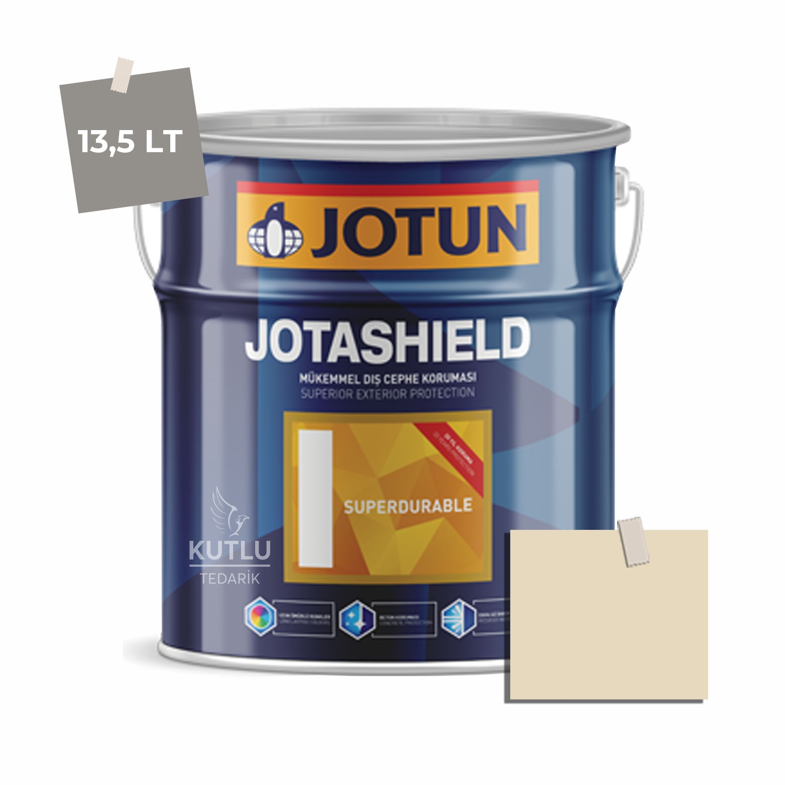 Jotun Jotashield Superdurable 13,5 Lt Cashew Fruit 1128 Ncs 1208-Y14R