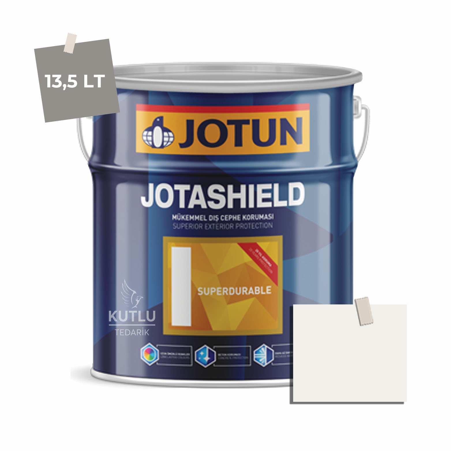 Jotun Jotashield Superdurable 13,5 Lt Classic White 9918 Ncs S0500-N