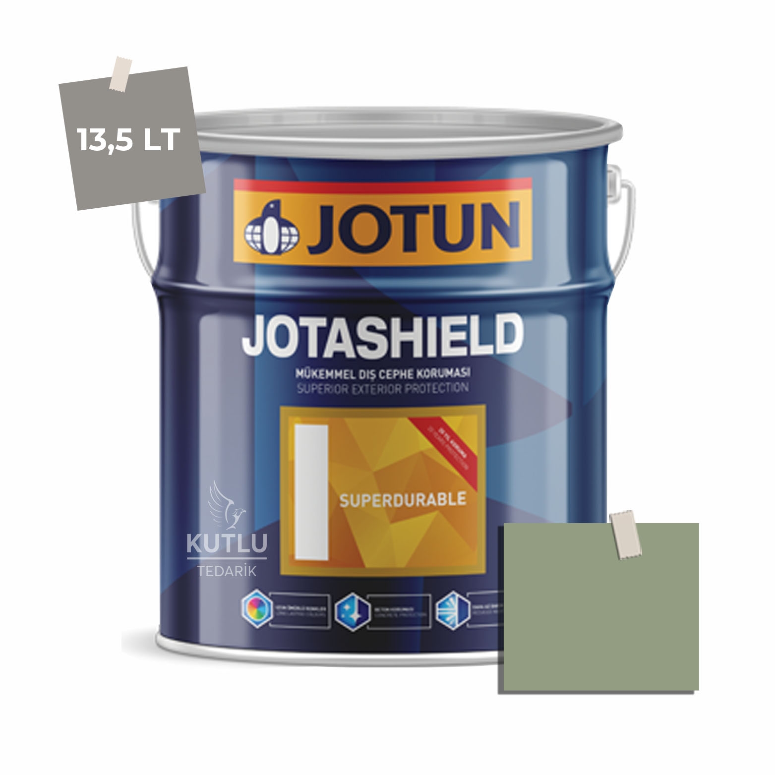 Jotun Jotashield Superdurable 13,5 Lt Cypress 7040 Ncs 3718-G31Y