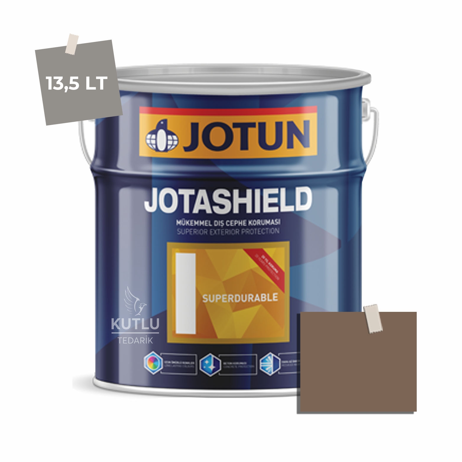 Jotun Jotashield Superdurable 13,5 Lt Earth Brown 1417 Ncs 6313-Y35R