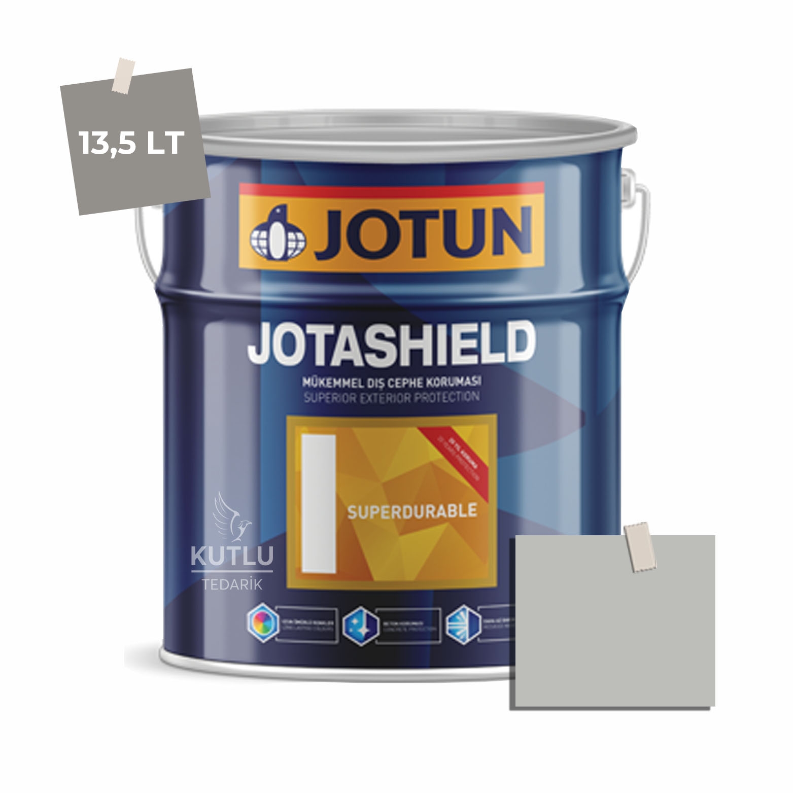 Jotun Jotashield Superdurable 13,5 Lt Platinum 9911 Ncs S2500-N