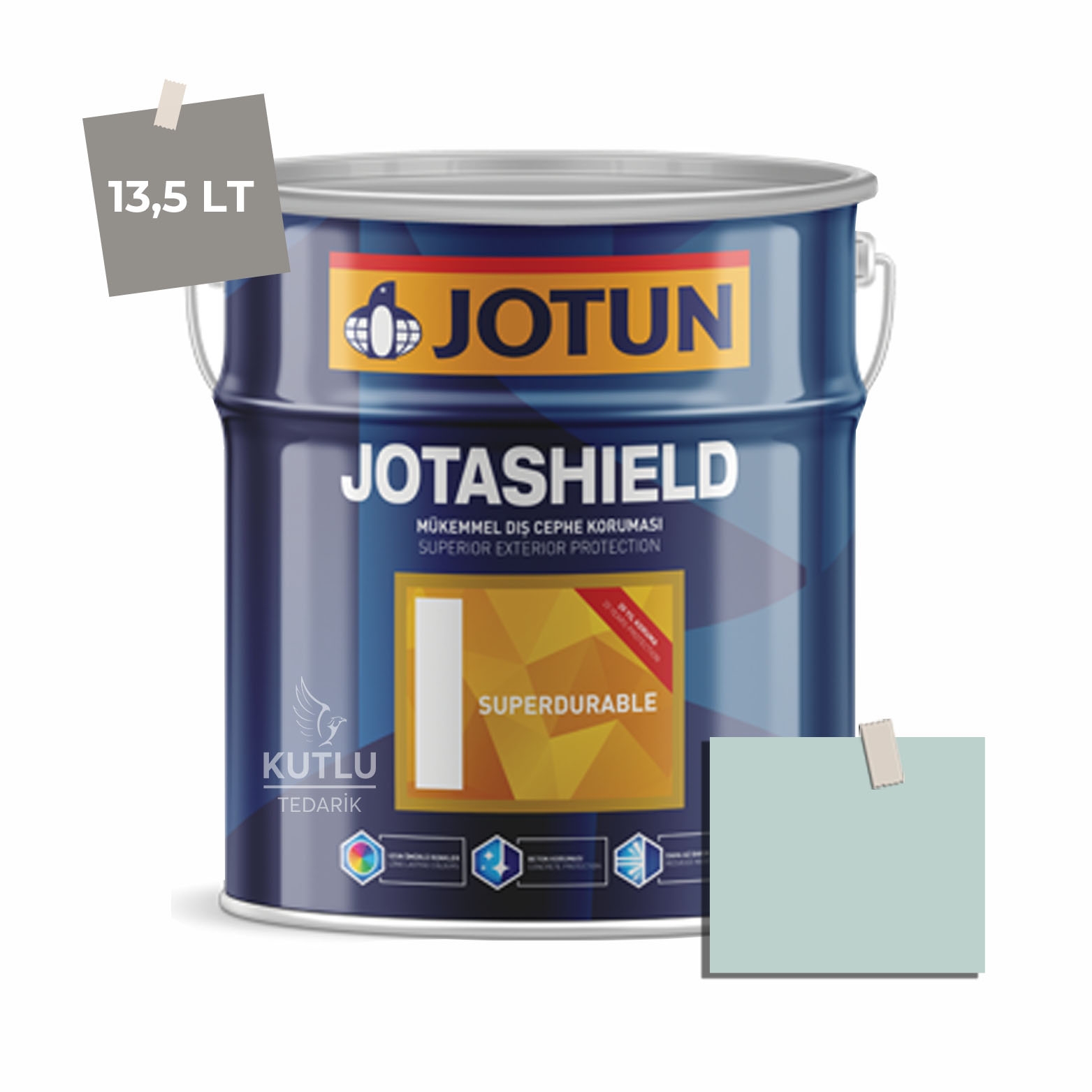 Jotun Jotashield Superdurable 13,5 Lt Sea Mist 6253 Ncs S1510-B50G