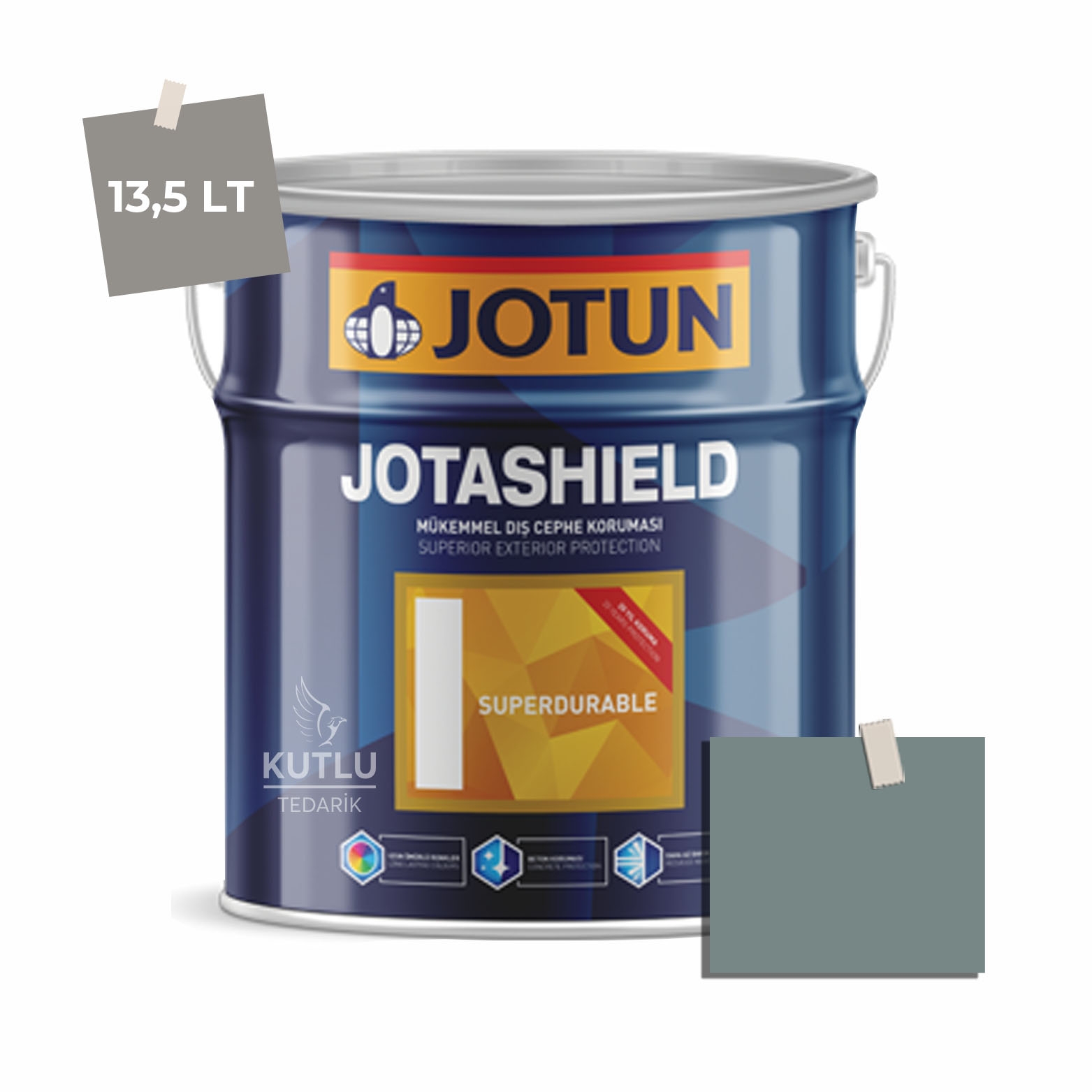 Jotun Jotashield Superdurable 13,5 Lt Serene Green 6100 Ncs S5010-B50G