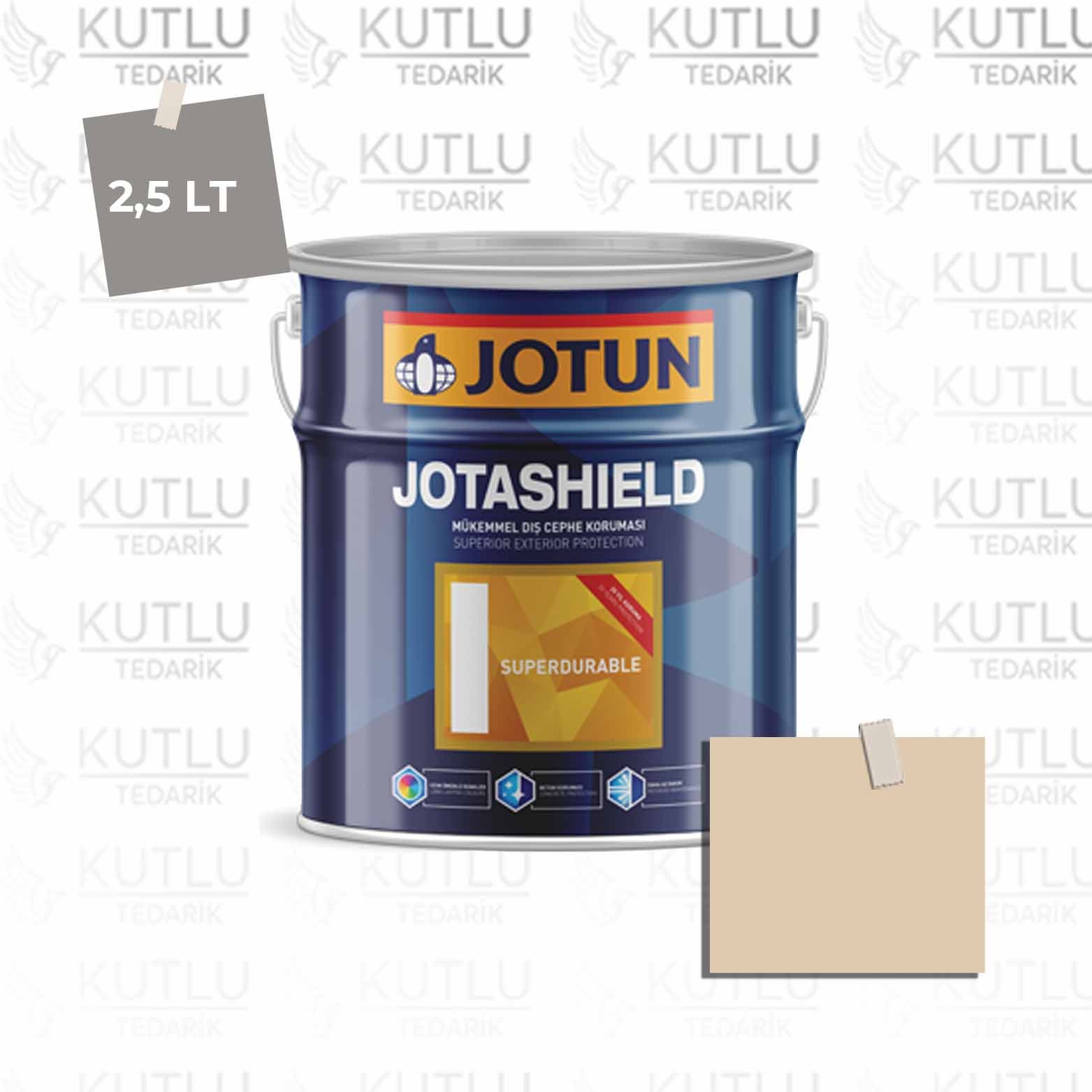 Jotun Jotashield Superdurable 2,25 Lt Antique Beige 10410 Ncs S1510-Y30R