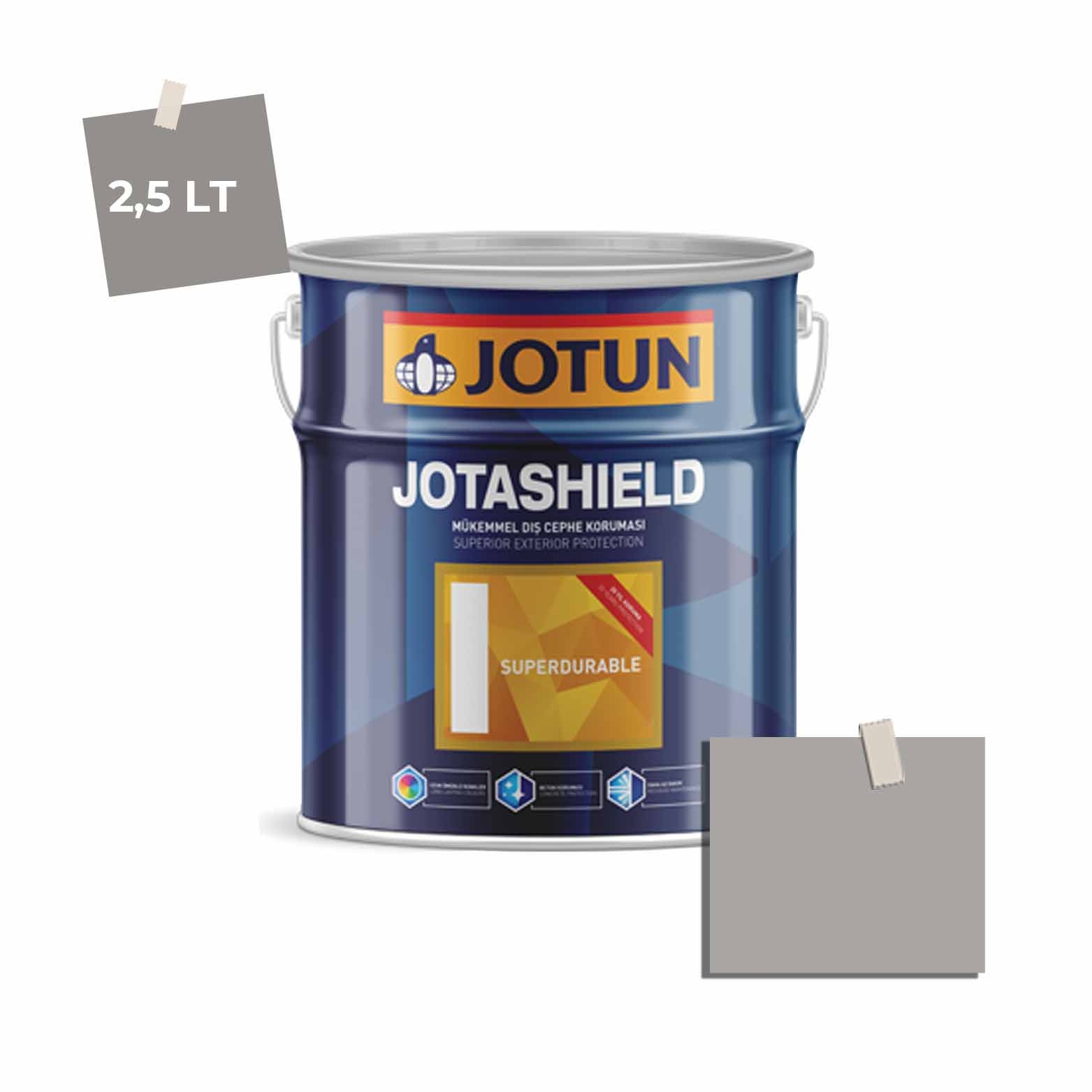 Jotun Jotashield Superdurable 2,25 Lt Brushed Granıte 3230 Ncs S3502-R