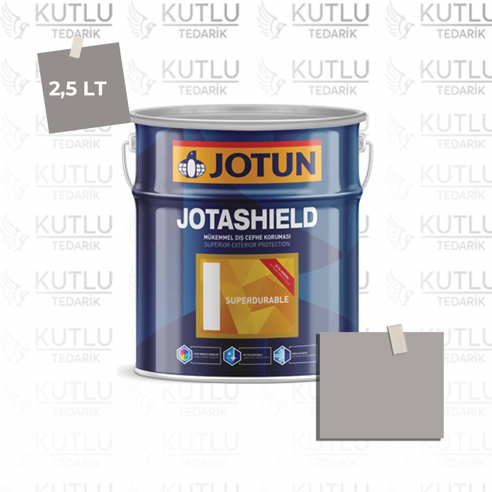 Jotun Jotashield Superdurable 2,25 Lt Brushed Granıte 3230 Ncs S3502-R