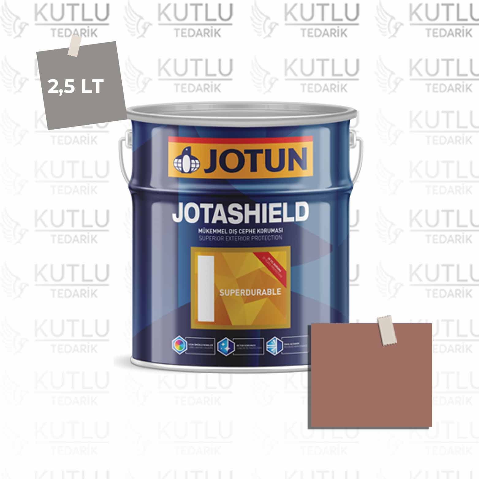 Jotun Jotashield Superdurable 2,25 Lt Burned Terracotta 2111 Ncs 4427-Y76R