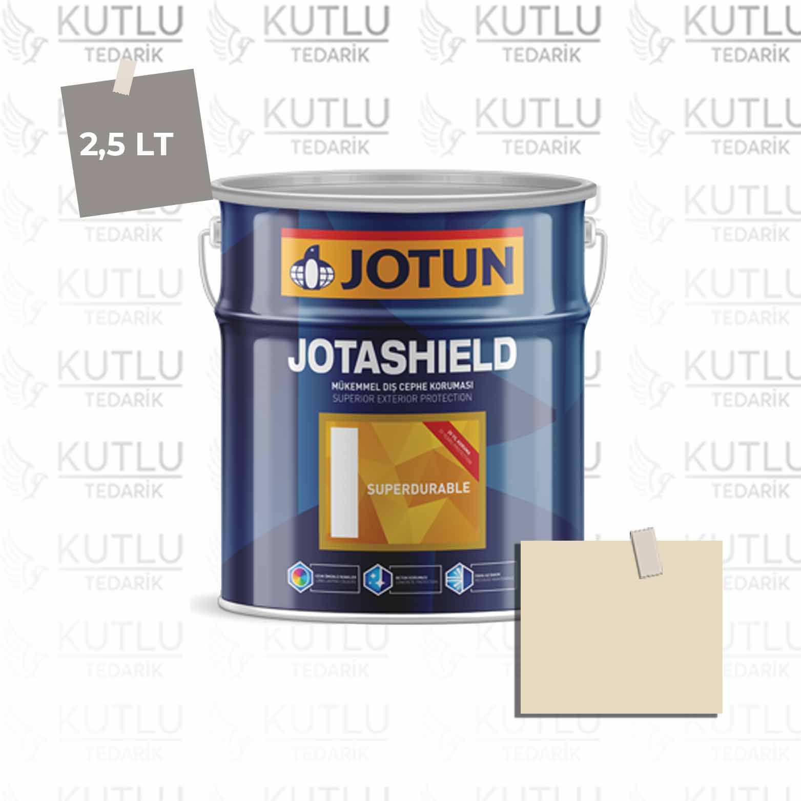 Jotun Jotashield Superdurable 2,25 Lt Cashew Fruit 1128 Ncs 1208-Y14R