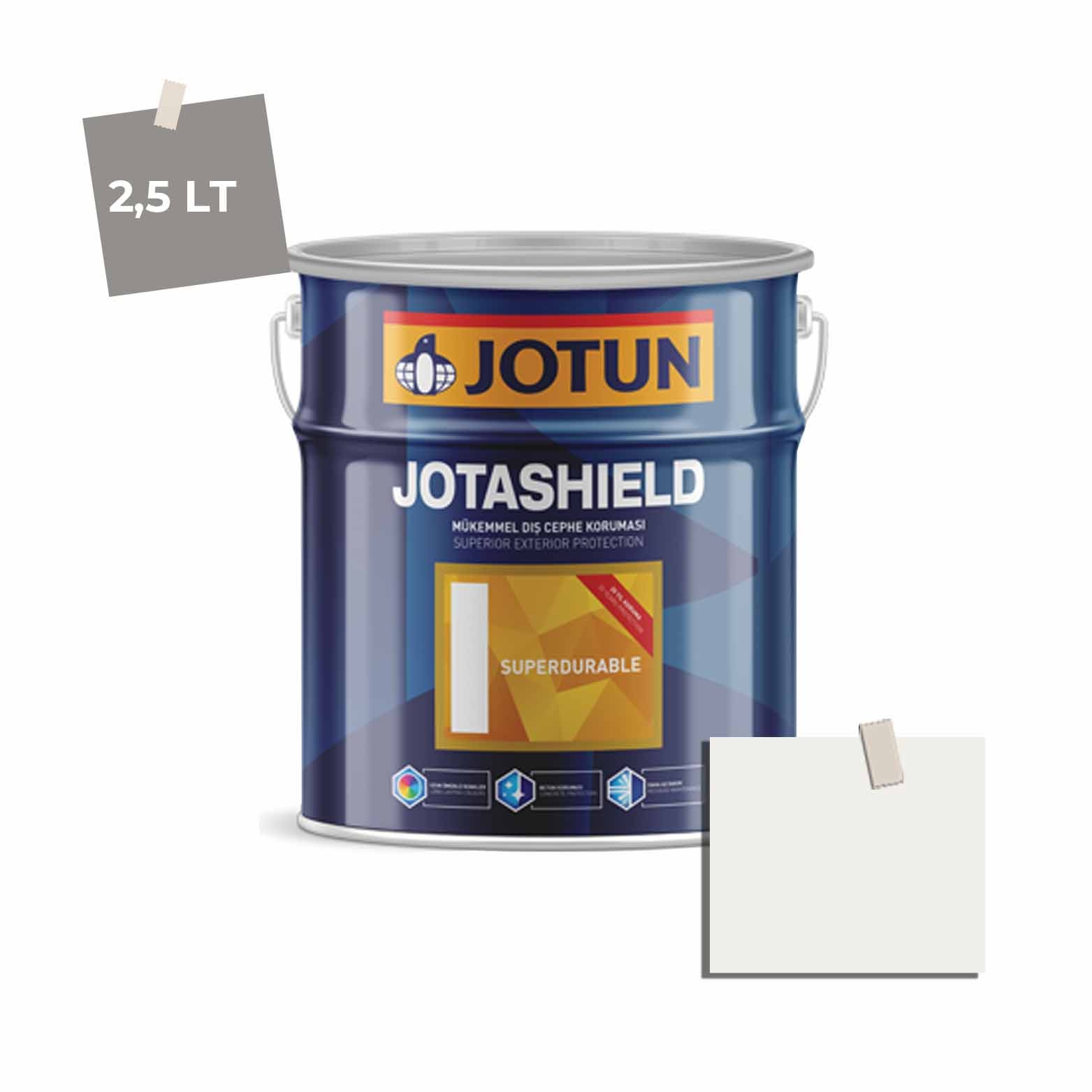 Jotun Jotashield Superdurable 2,25 Lt Classıc White 9918 Ncs S0500-N