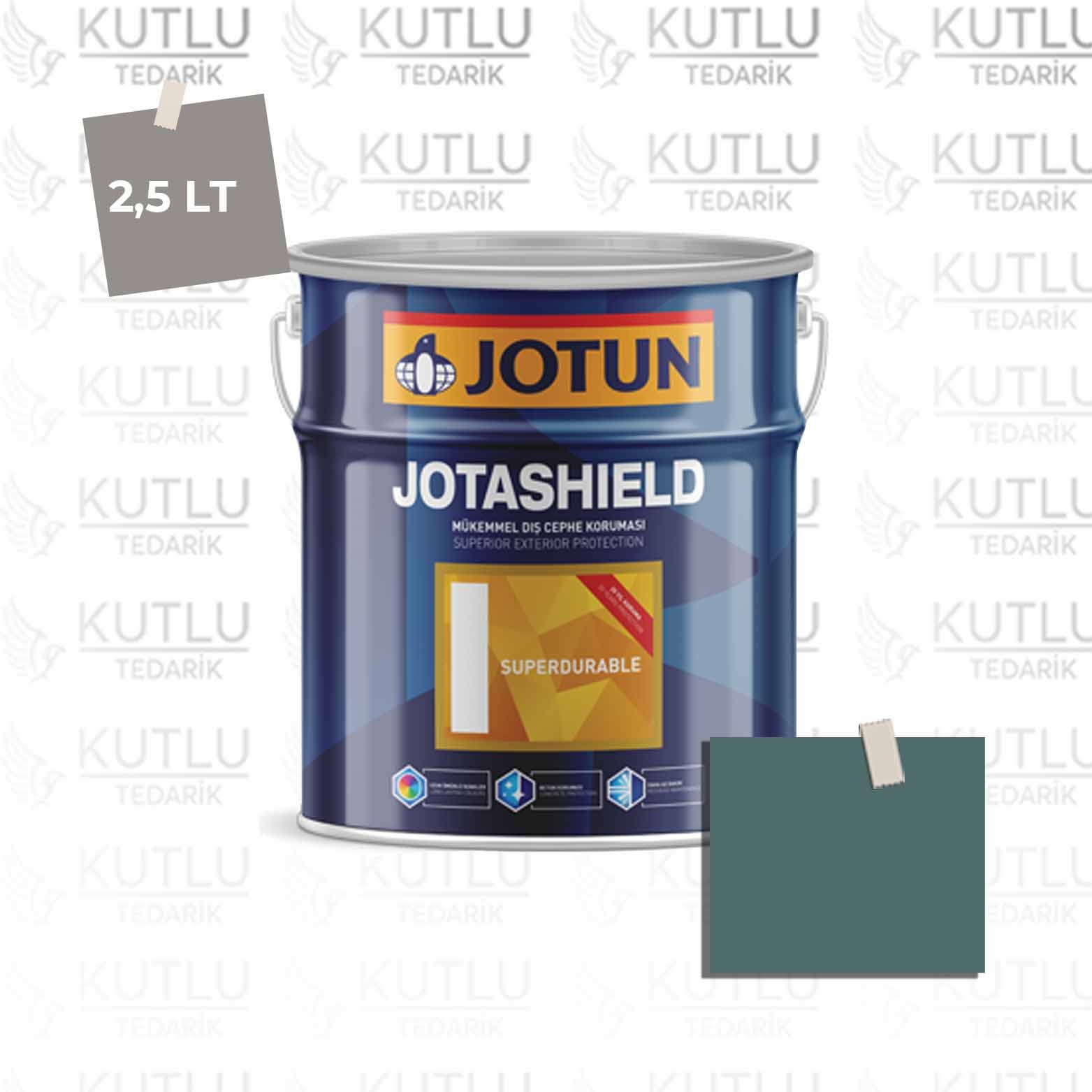 Jotun Jotashield Superdurable 2,25 Lt Cobalt 6198 Ncs S6020-B50G