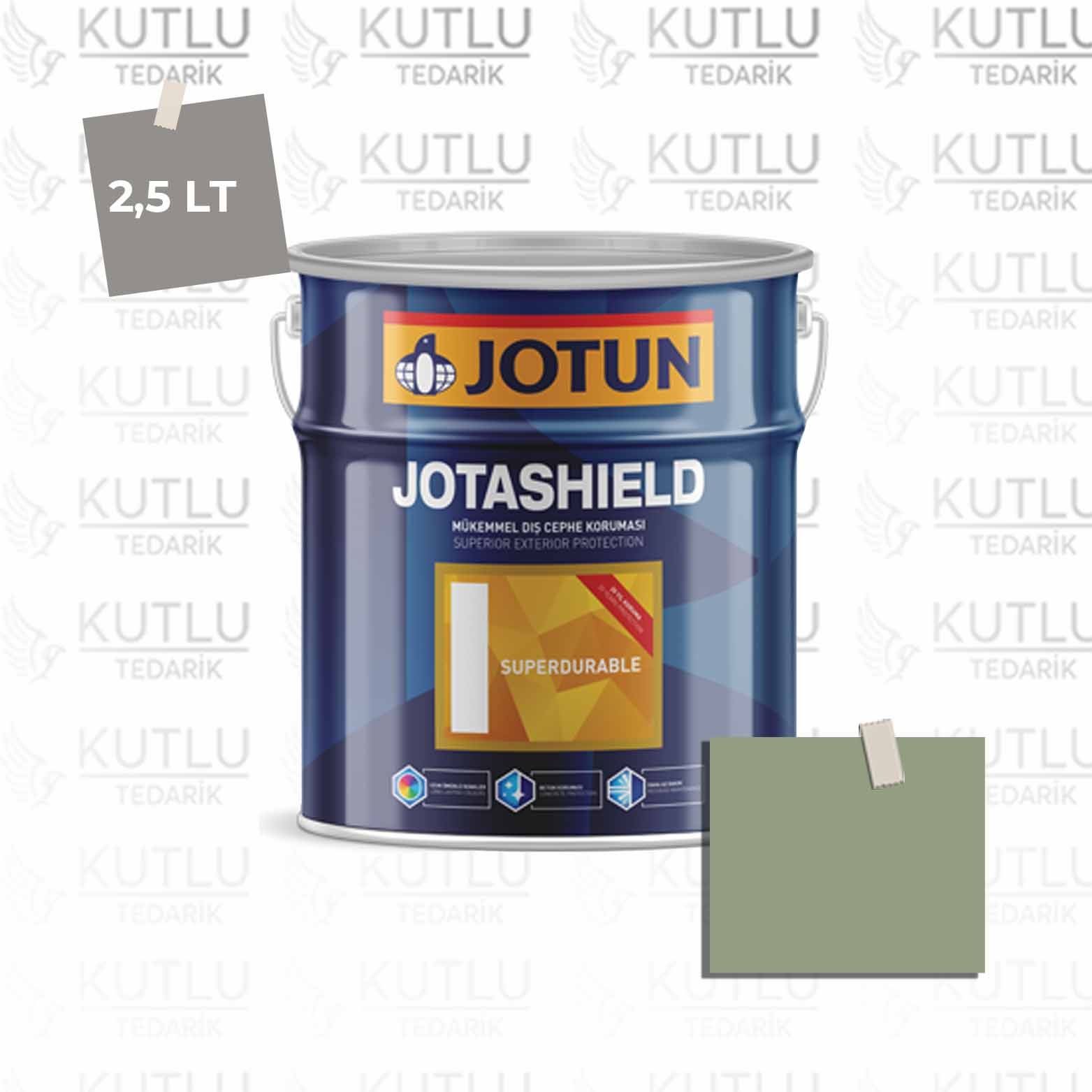 Jotun Jotashield Superdurable 2,25 Lt Cypress 7040 Ncs 3718-G31Y