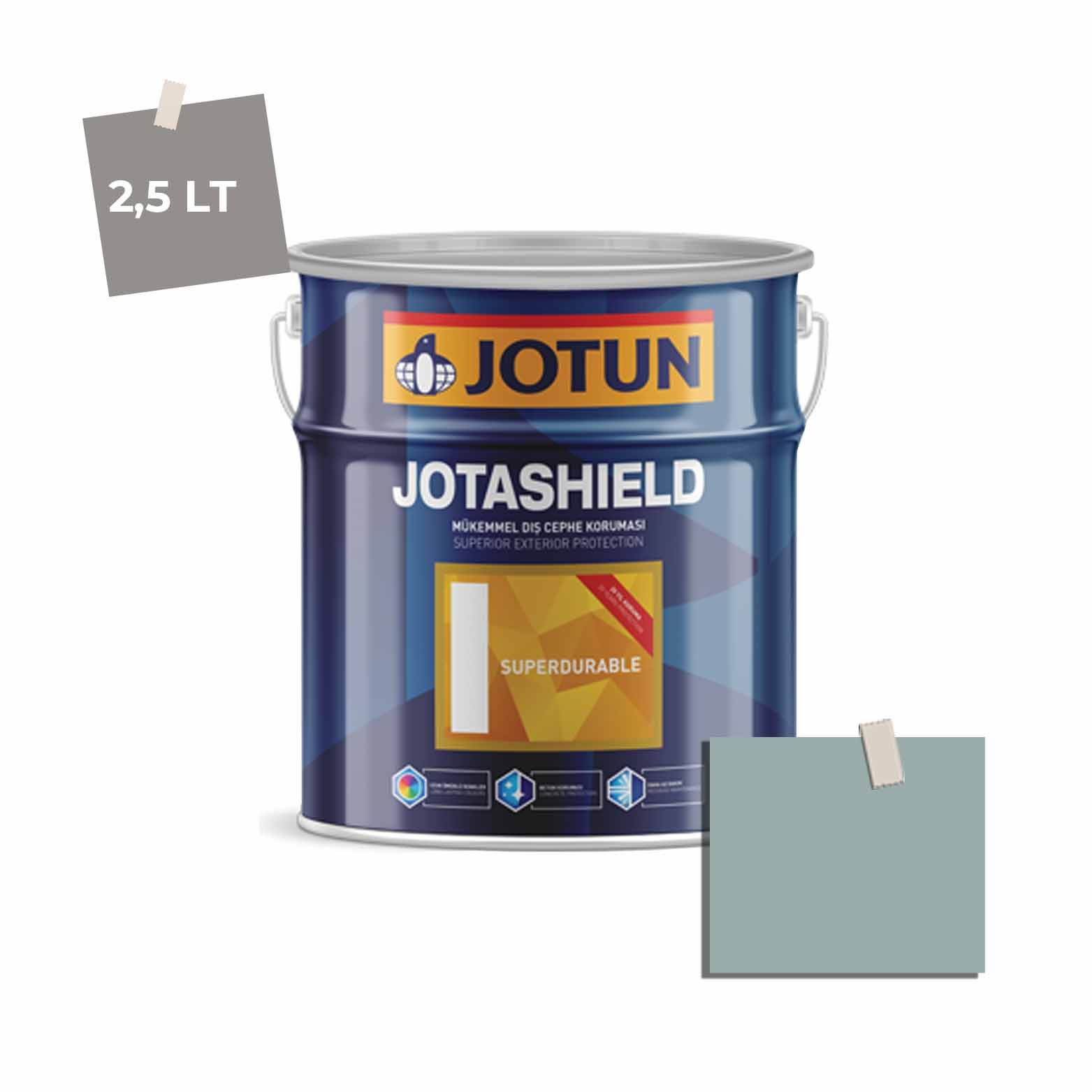 Jotun Jotashield Superdurable 2,25 Lt Darjeeling 6236 Ncs S3010-B50G