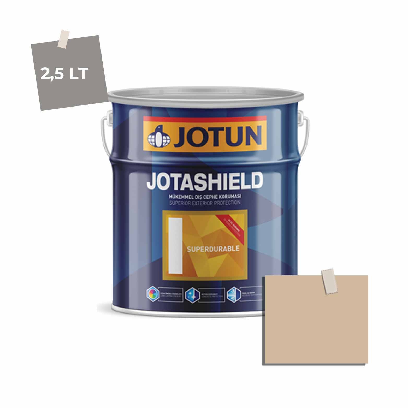 Jotun Jotashield Superdurable 2,25 Lt Desert Heat 1131 Ncs 2112-Y27R