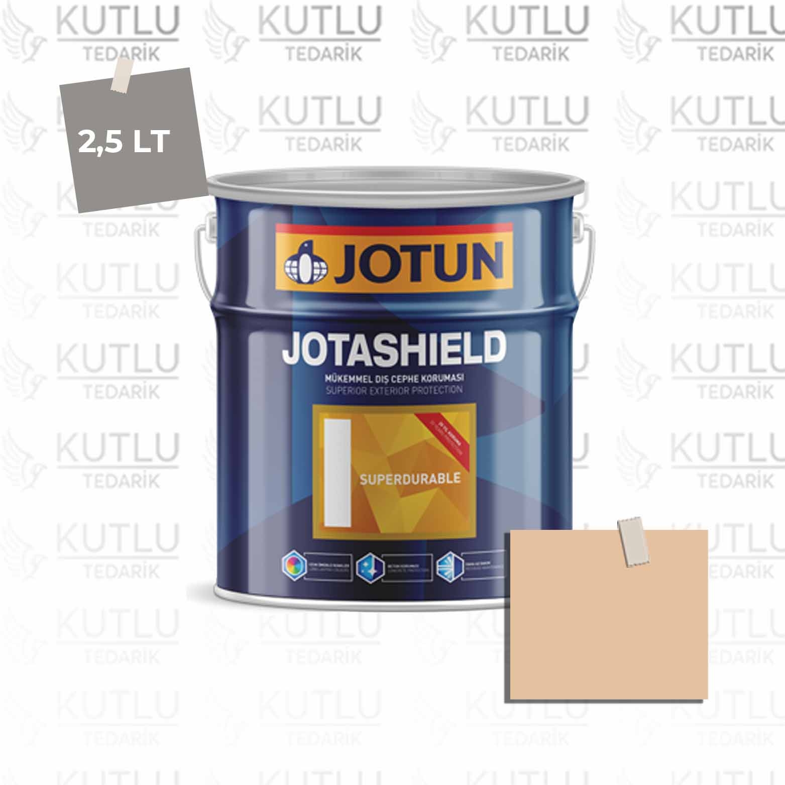 Jotun Jotashield Superdurable 2,25 Lt Desert Rose 1046 Ncs 1517-Y35R