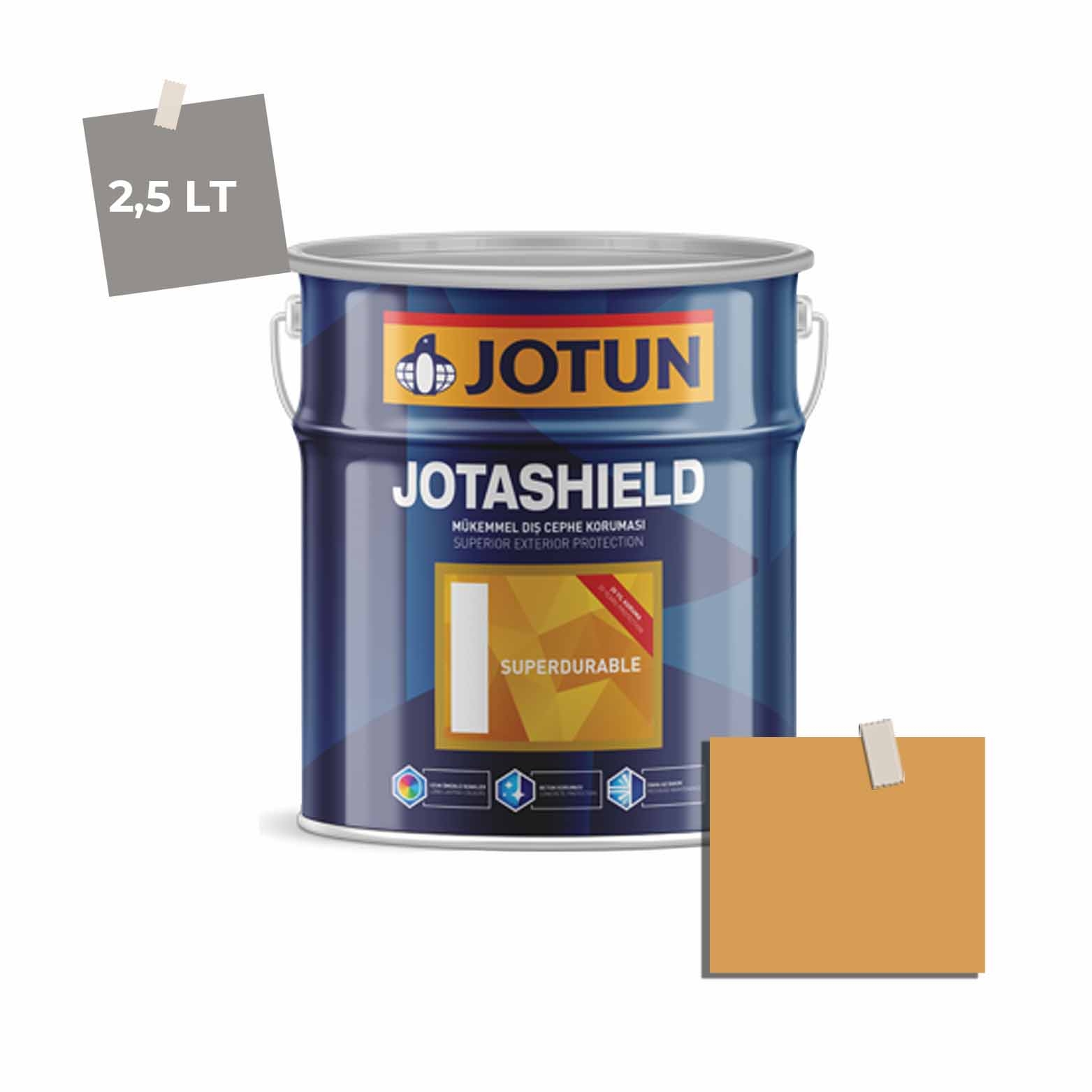 Jotun Jotashield Superdurable 2,25 Lt Dijon 1180 Ncs 2048-Y16R