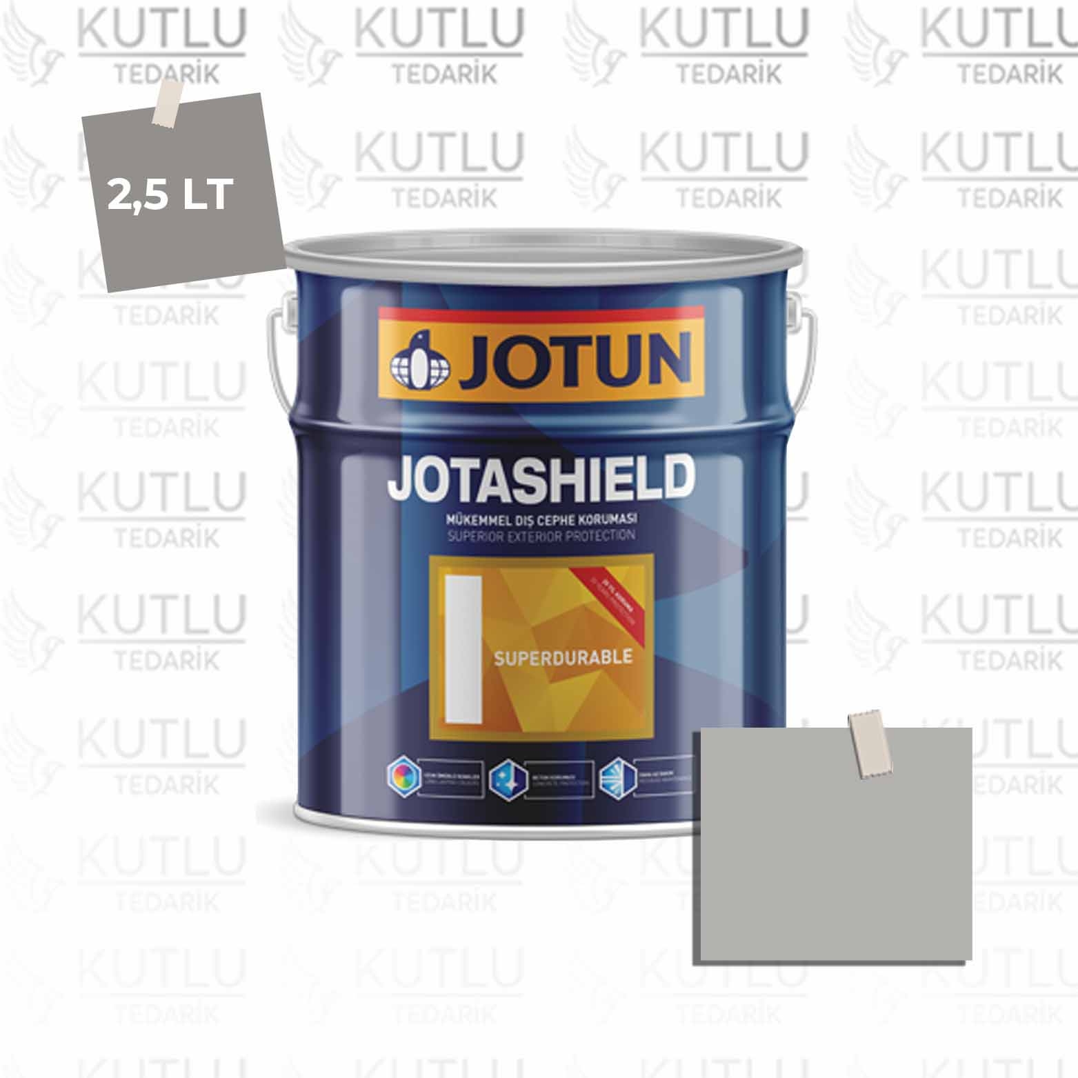 Jotun Jotashield Superdurable 2,25 Lt Dove Grey 0117 Ncs 3101-Y26R