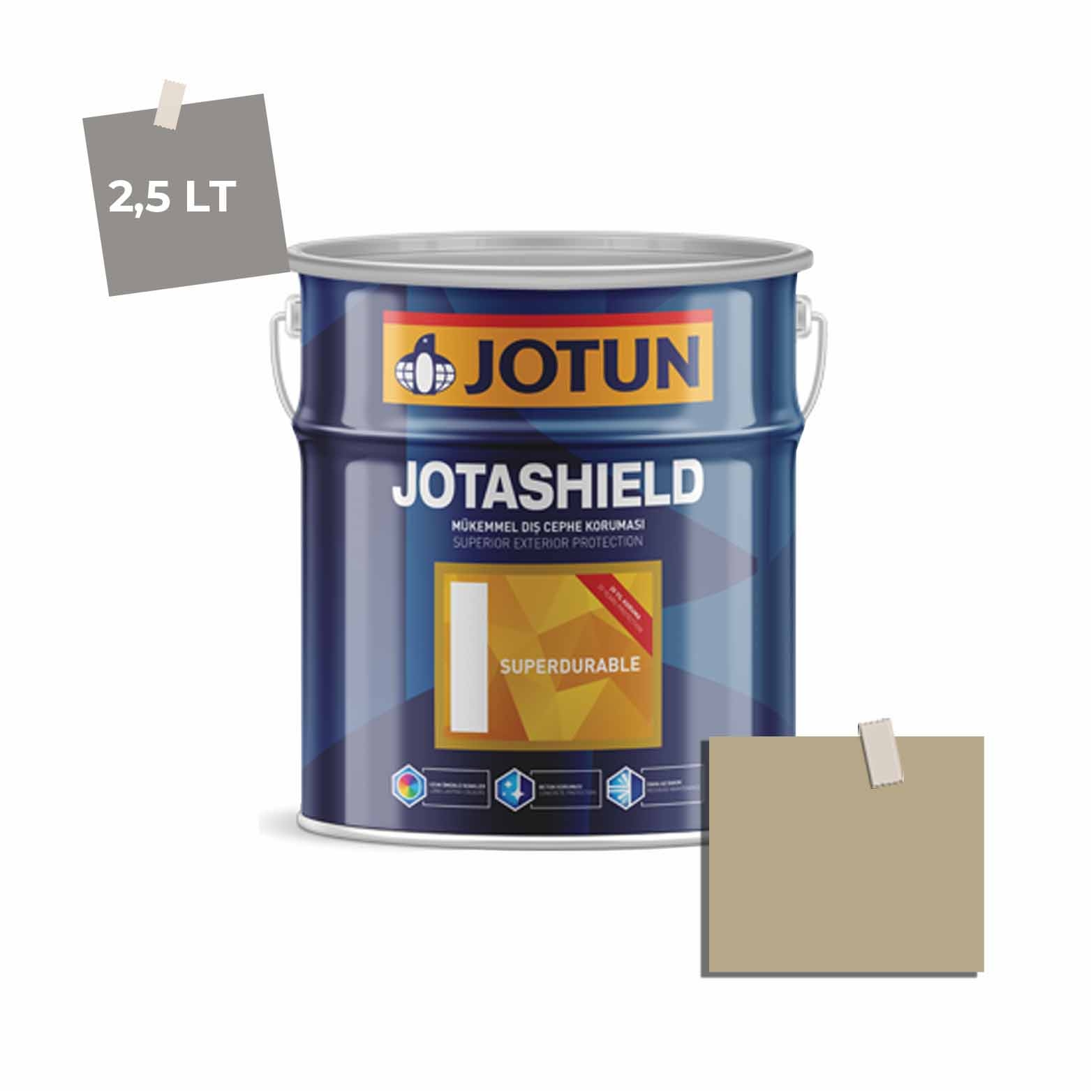 Jotun Jotashield Superdurable 2,25 Lt Dry Leaf 8063 Ncs 3314-G94Y