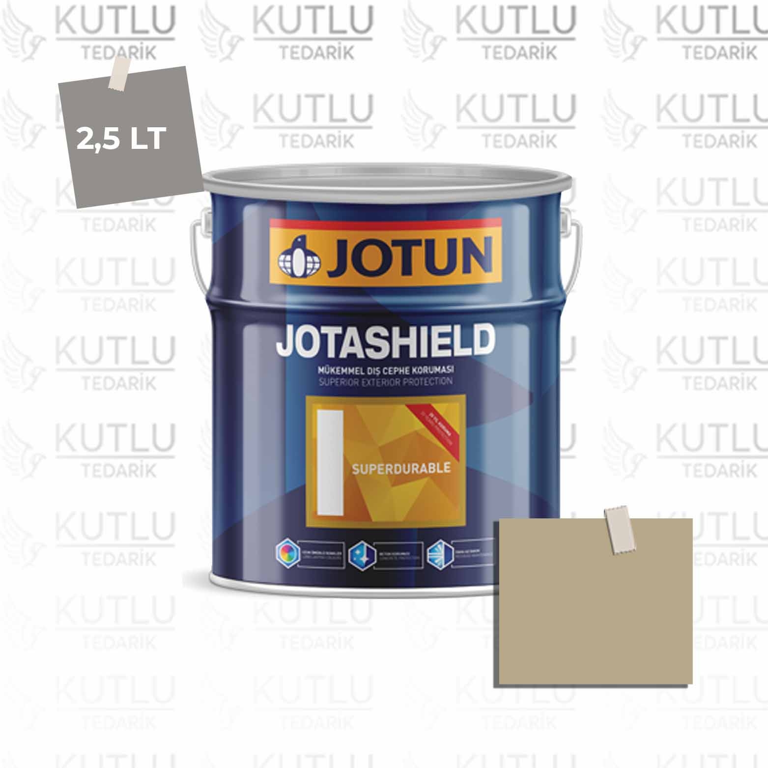 Jotun Jotashield Superdurable 2,25 Lt Dry Leaf 8063 Ncs 3314-G94Y