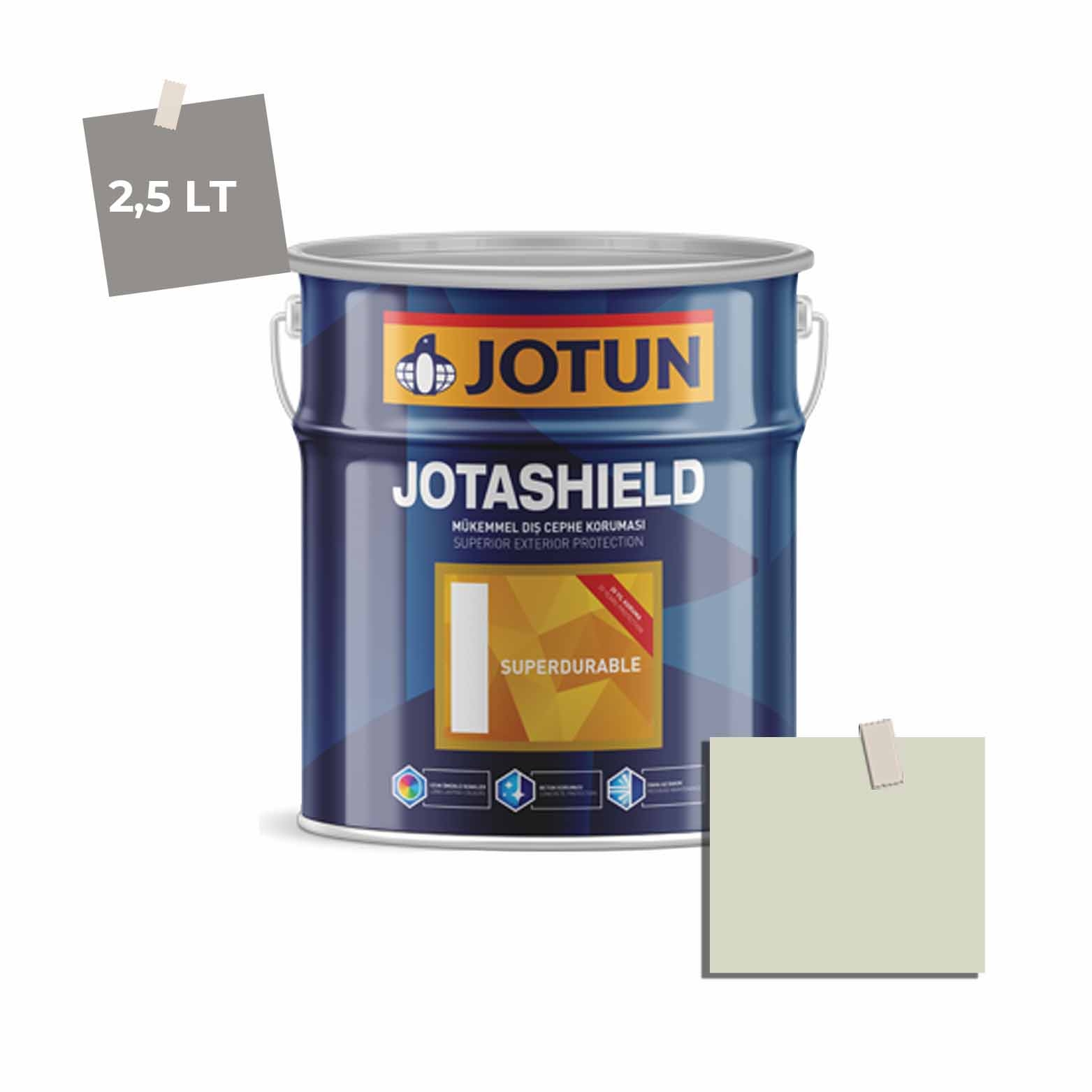 Jotun Jotashield Superdurable 2,25 Lt Fresh Hay 8042 Ncs 1407-G57Y