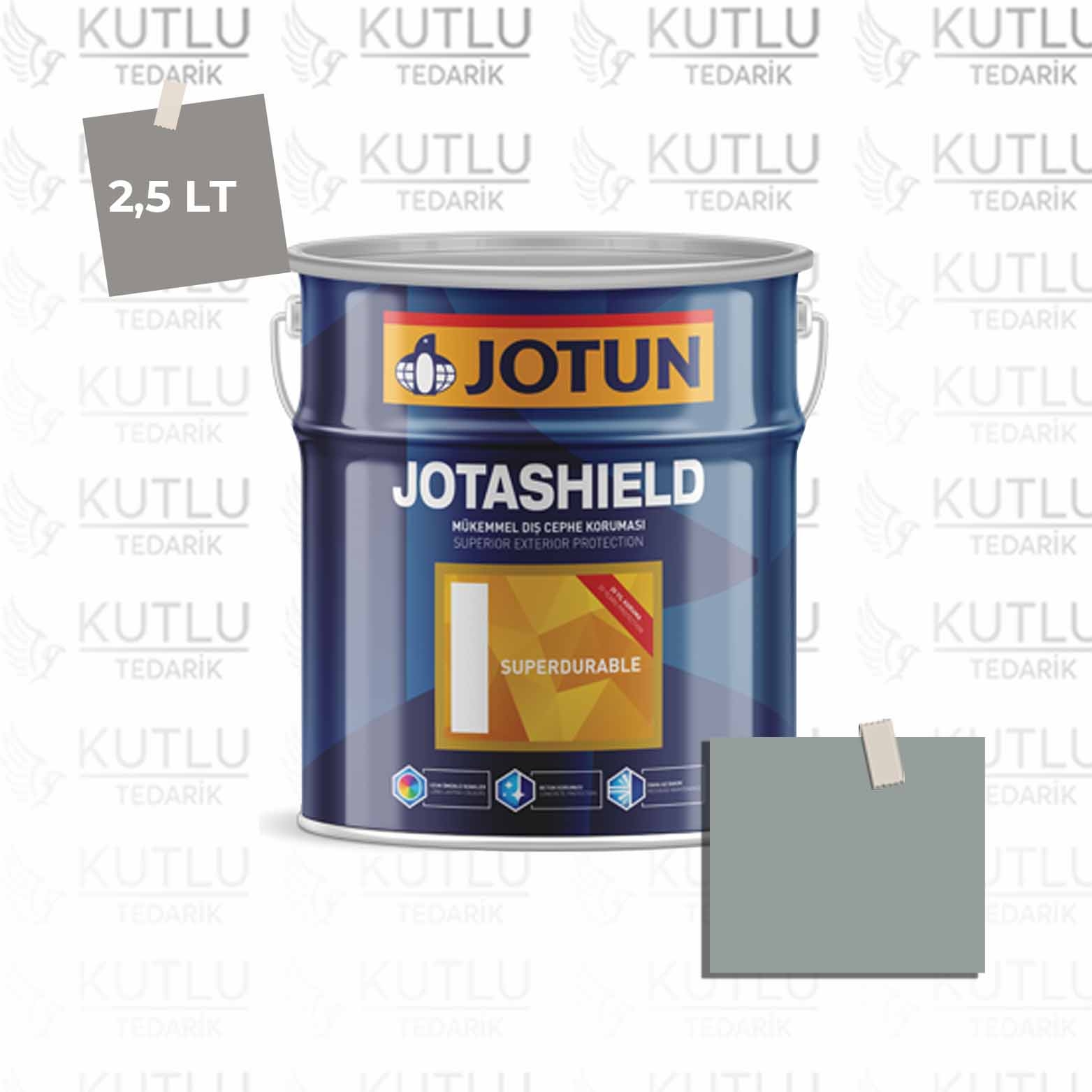 Jotun Jotashield Superdurable 2,25 Lt Frosted Grey 0793 Ncs 4004-B57G